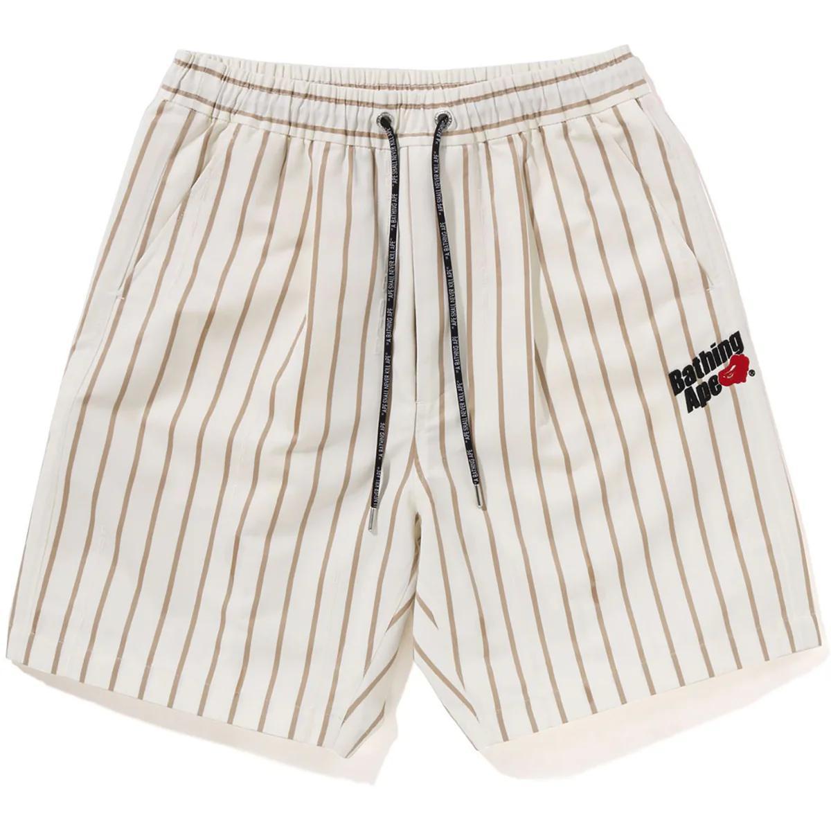 Bape Work Short "Striped"