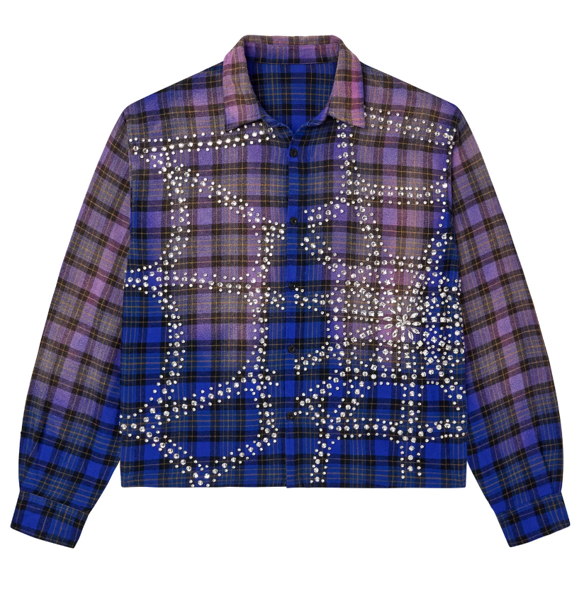 Vale Inferno Flannel "Blue"
