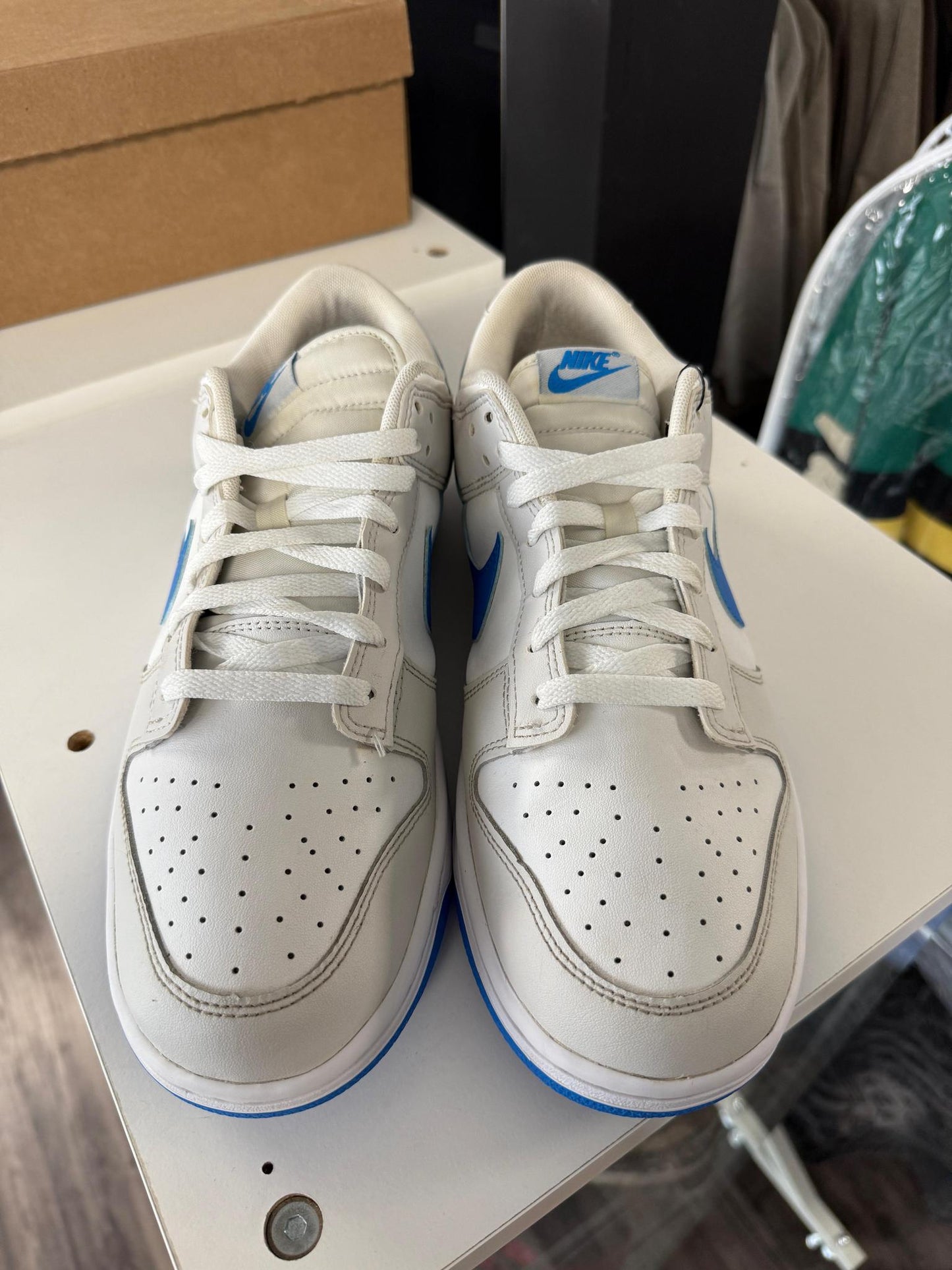 Dunk Low "Photo Blue" Used Size 11.5