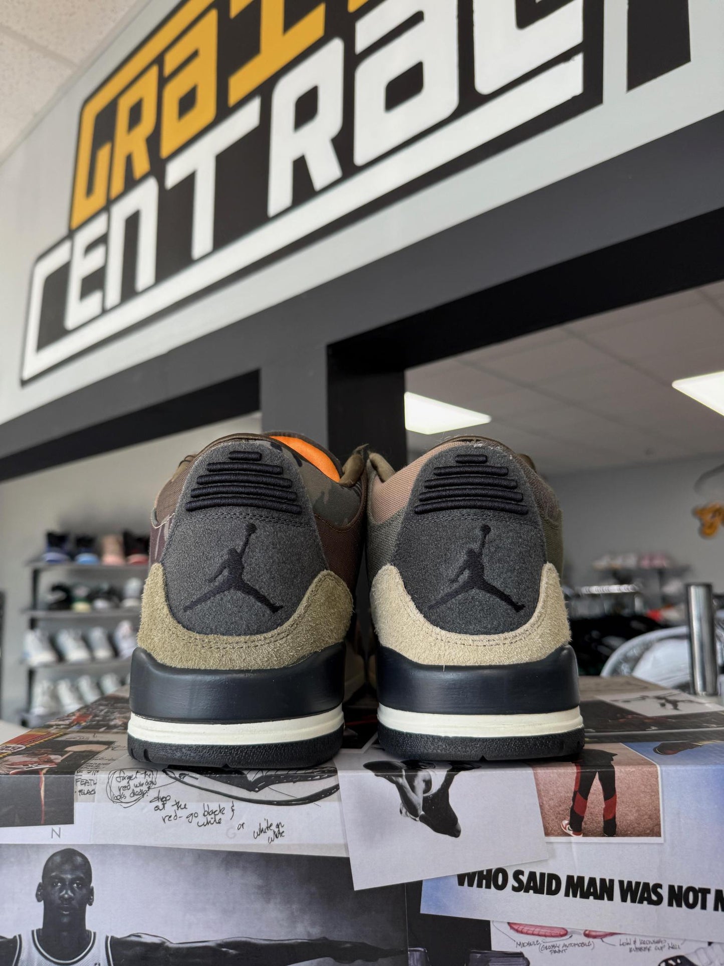 Jordan 3 "Patchwork" Used Size 13