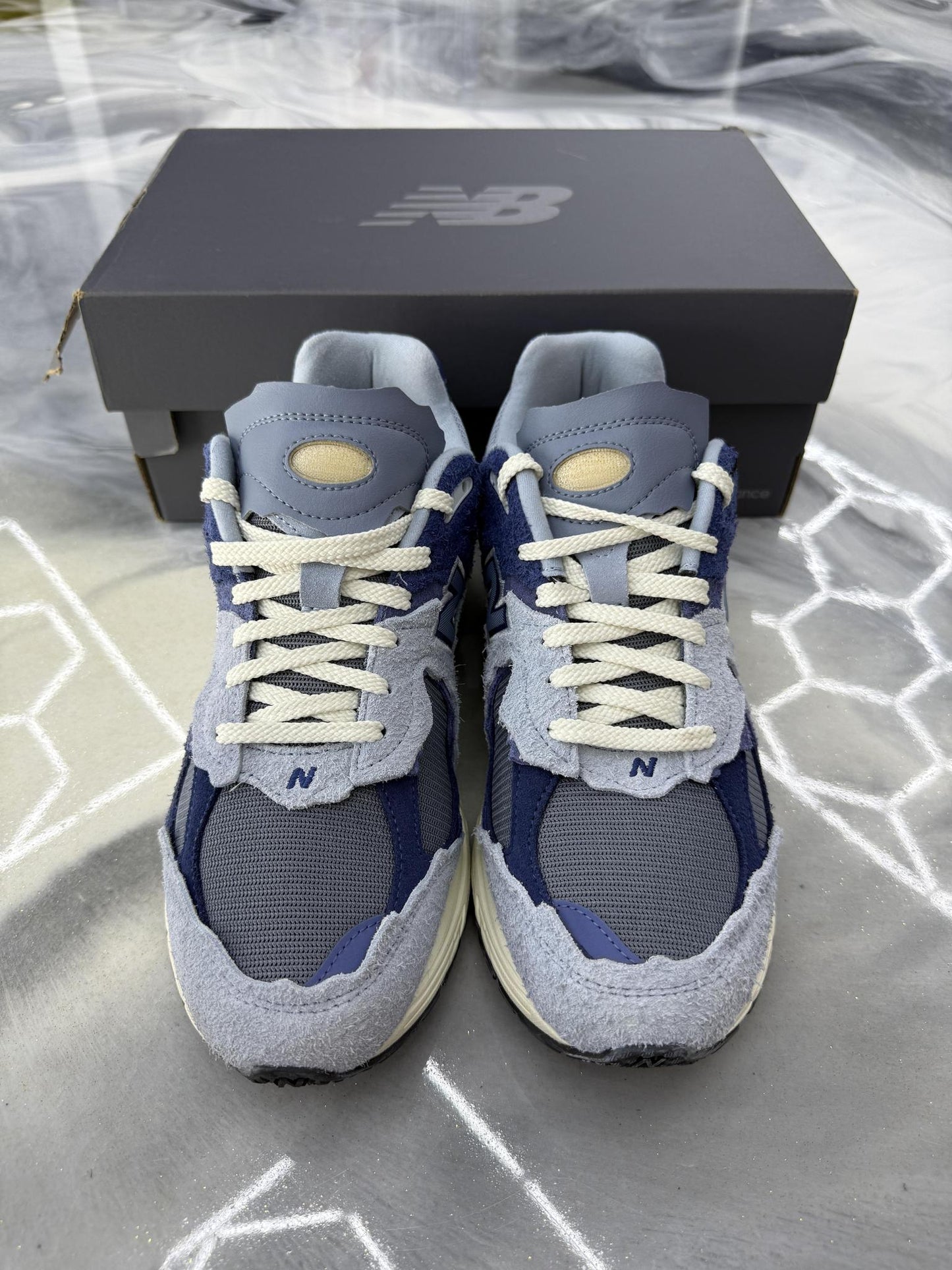 New Balance 2002R Protection Pack "Blue Grey" Used Size 10