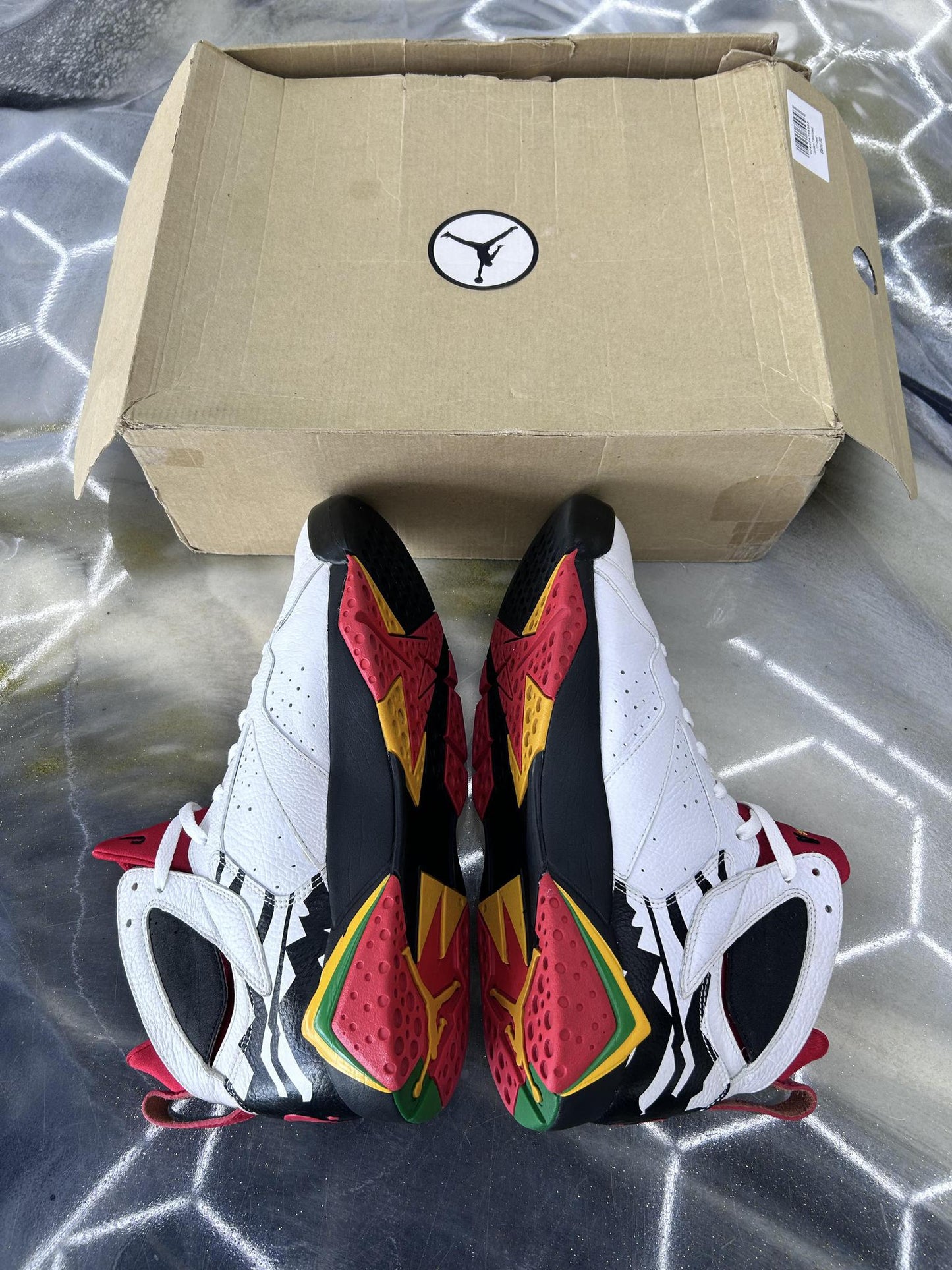 Jordan 7 "BIN" Used Size 12 (Damaged Box)