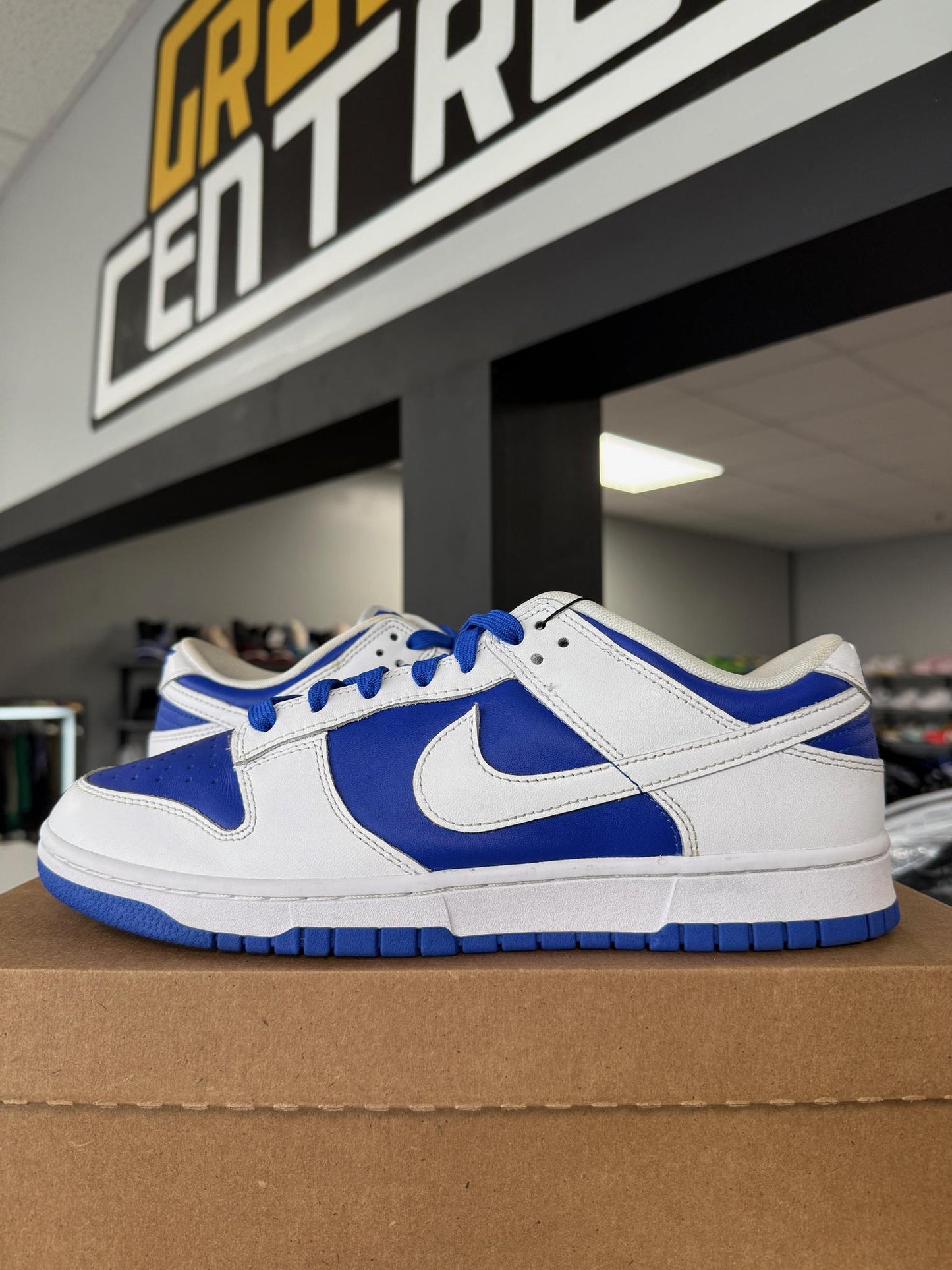Nike Dunk Low "Racer Blue" Used Size 10