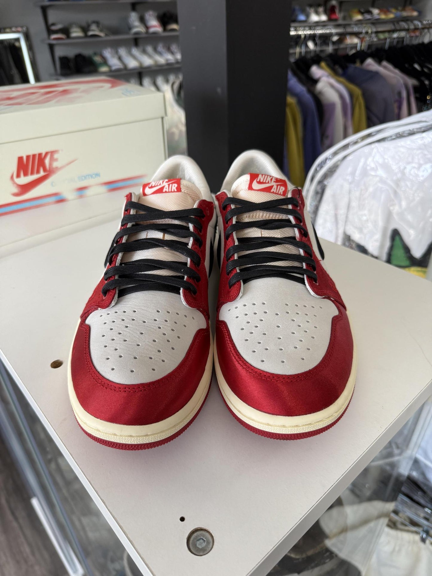 Jordan 1 Low x Trophy Room "Away" Used Size 12
