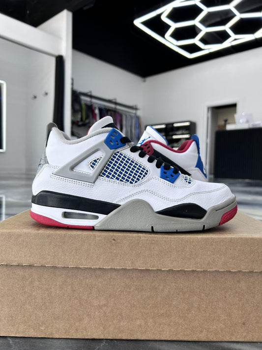Jordan 4 "What The" Used Size 7Y/8.5W