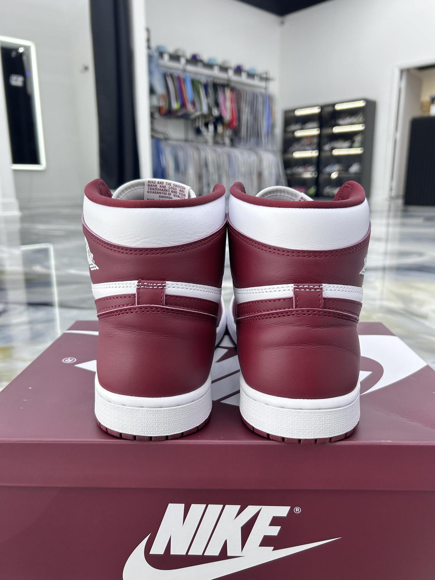 Jordan 1 "Team Red" Used Size 11.5