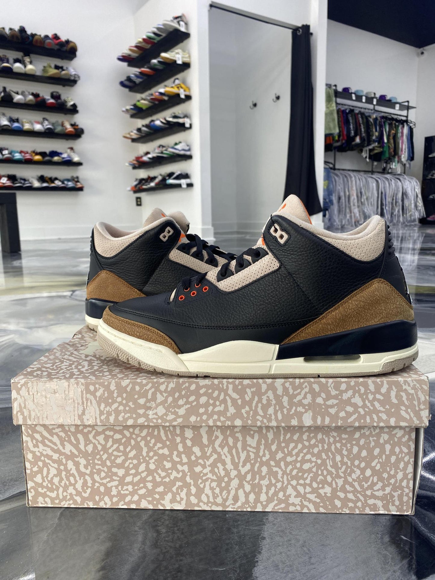 Jordan 3 "Desert Elephant" Used Size 13