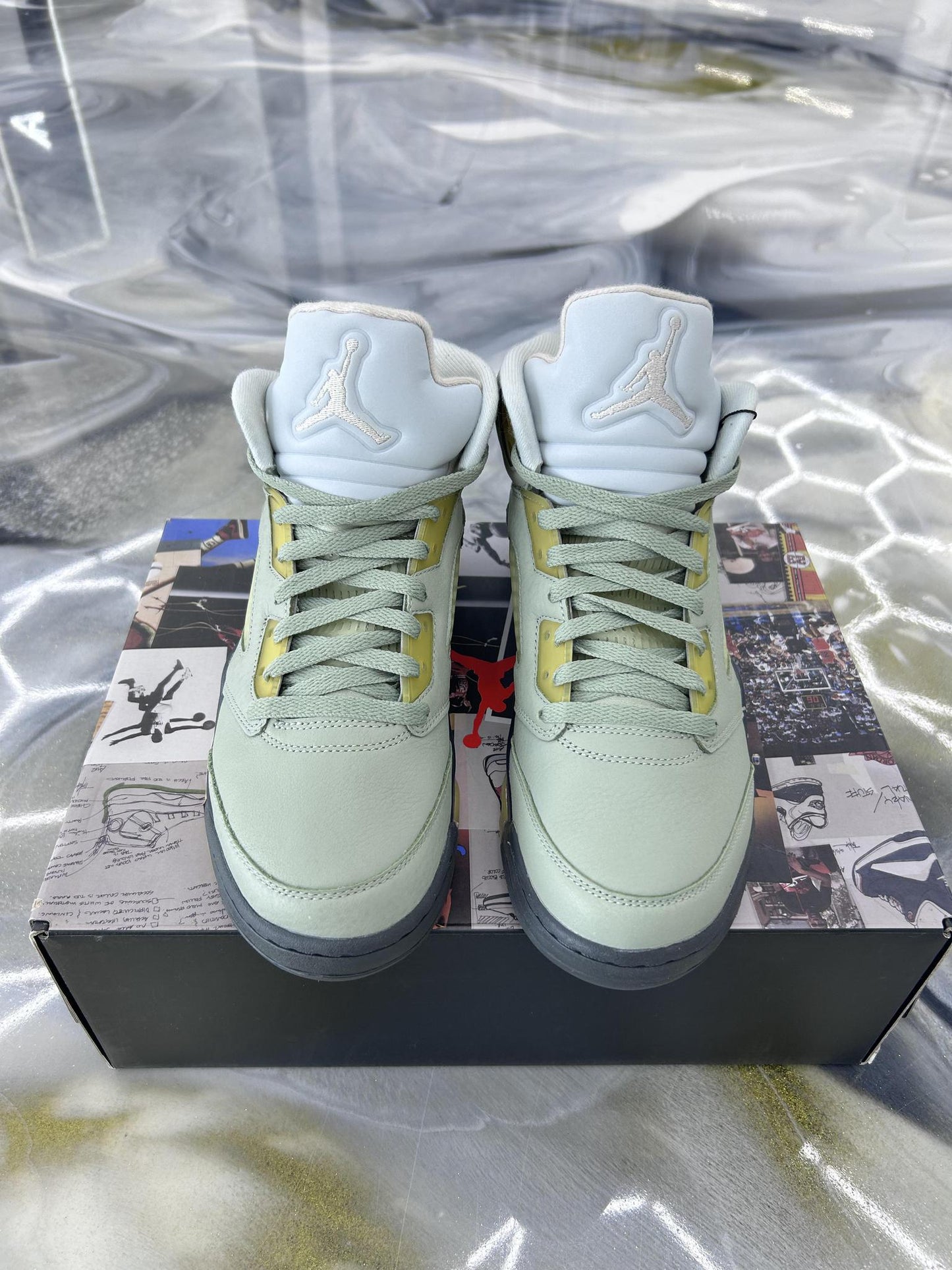 Jordan 5 "Jade Horizon" Size 8.5
