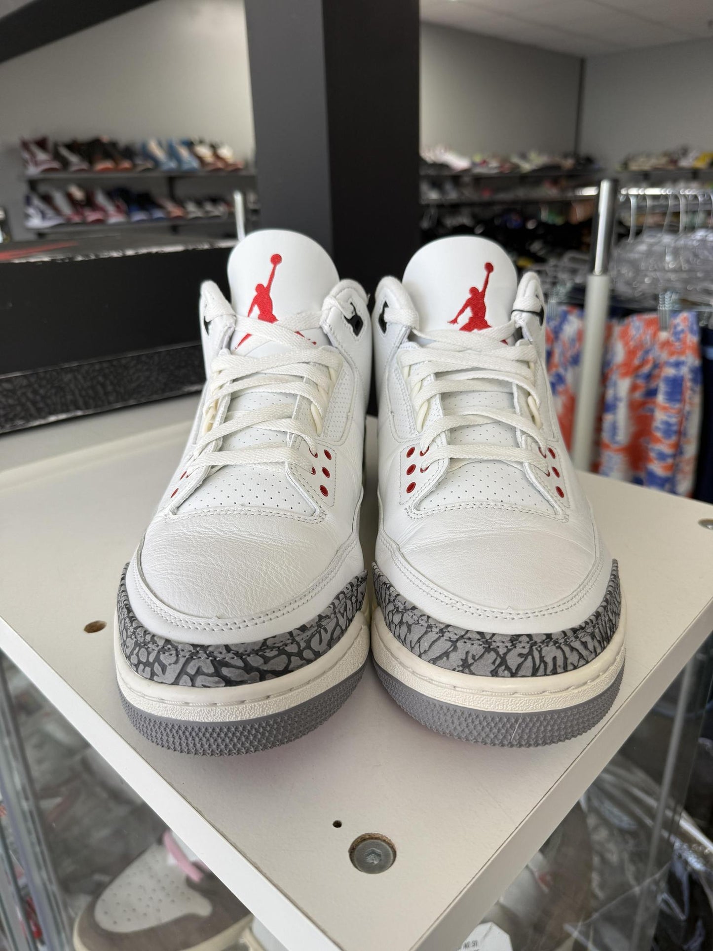Jordan 3 "White Cement Reimagined" Used Size 13