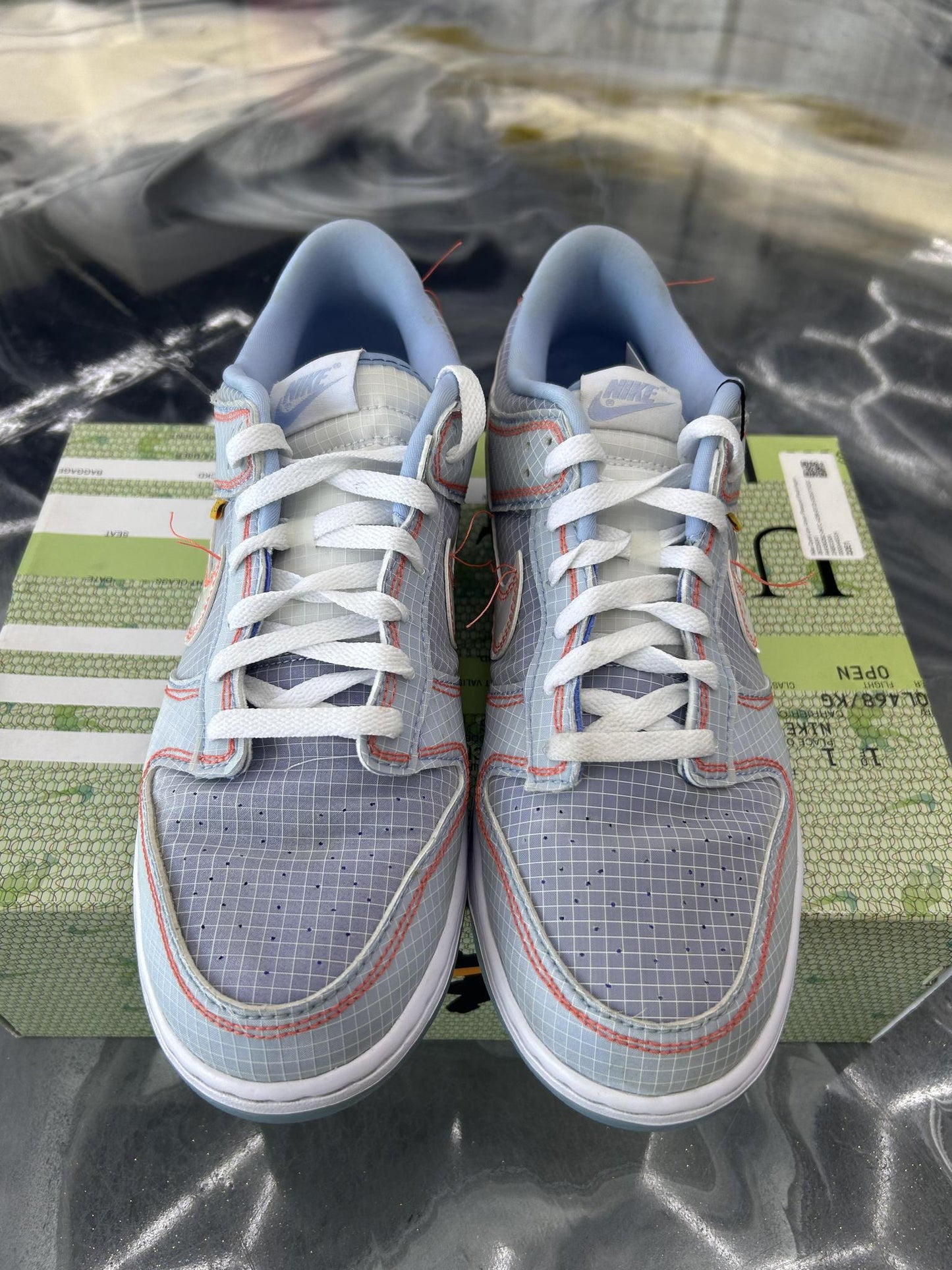 Nike Dunk Low x Union "LA Argon" Used Size 10
