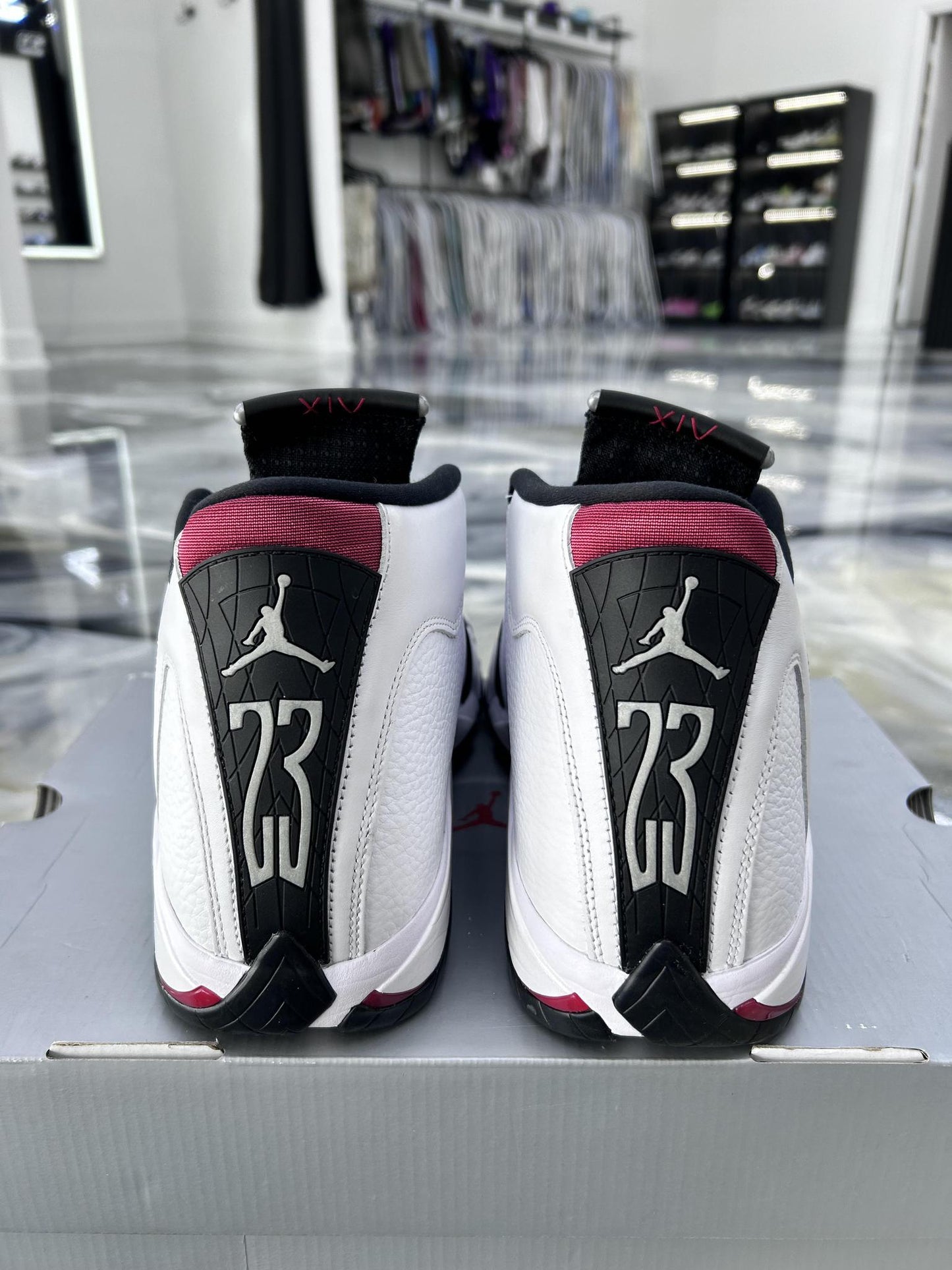 Jordan 14 "Black Toe" Used Size 13