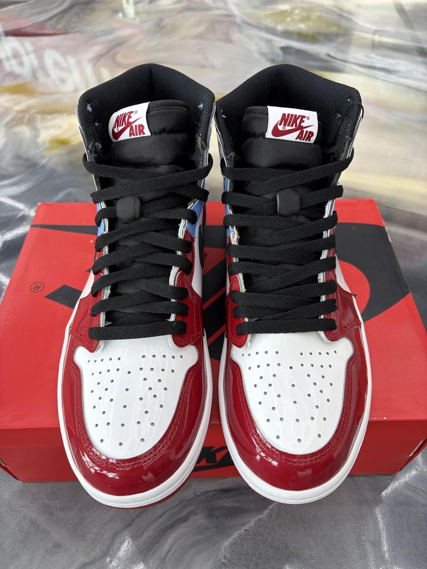 Jordan 1 "Fearless UNC Chicago" Used Size 10