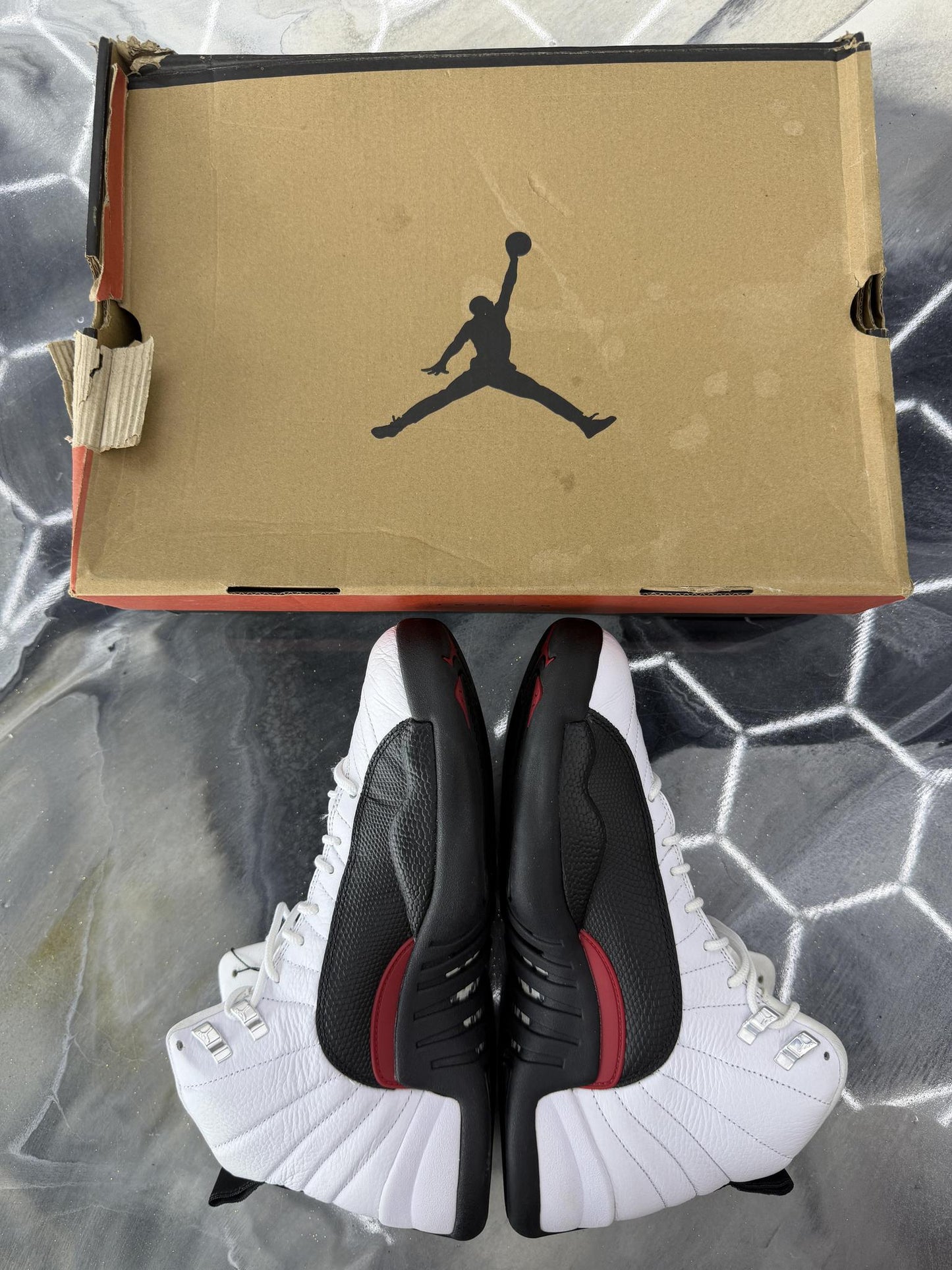 Jordan 12 "Taxi Flip" Used Size 10.5