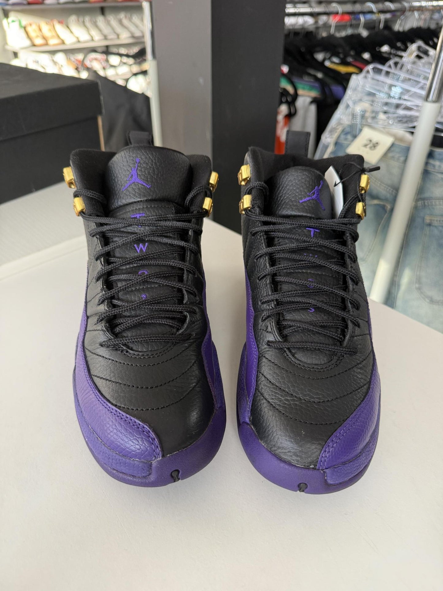 Jordan 12 Field Purple Used Size 6Y/7.5W