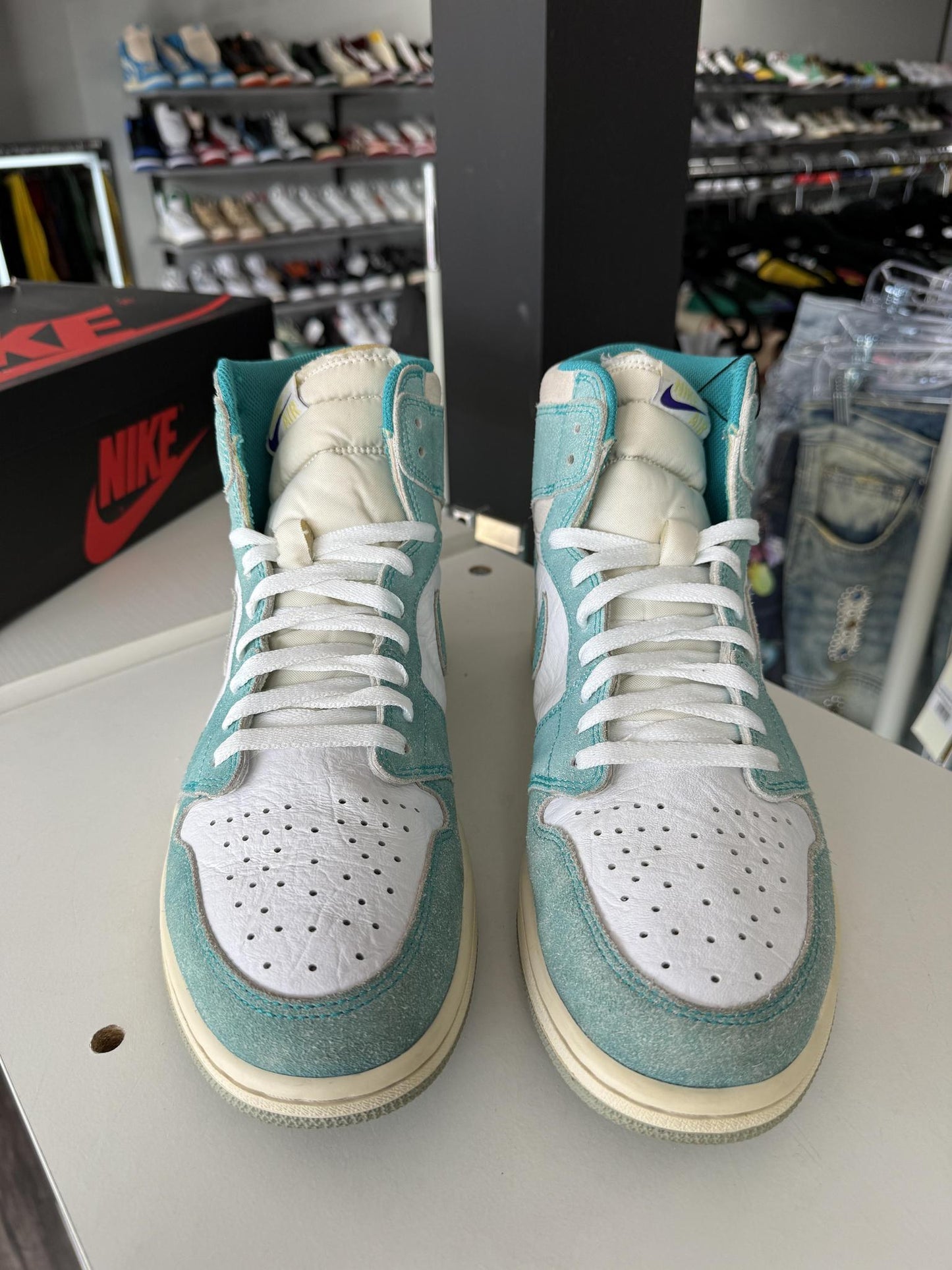 Jordan 1 Turbo Green" Used Size 12
