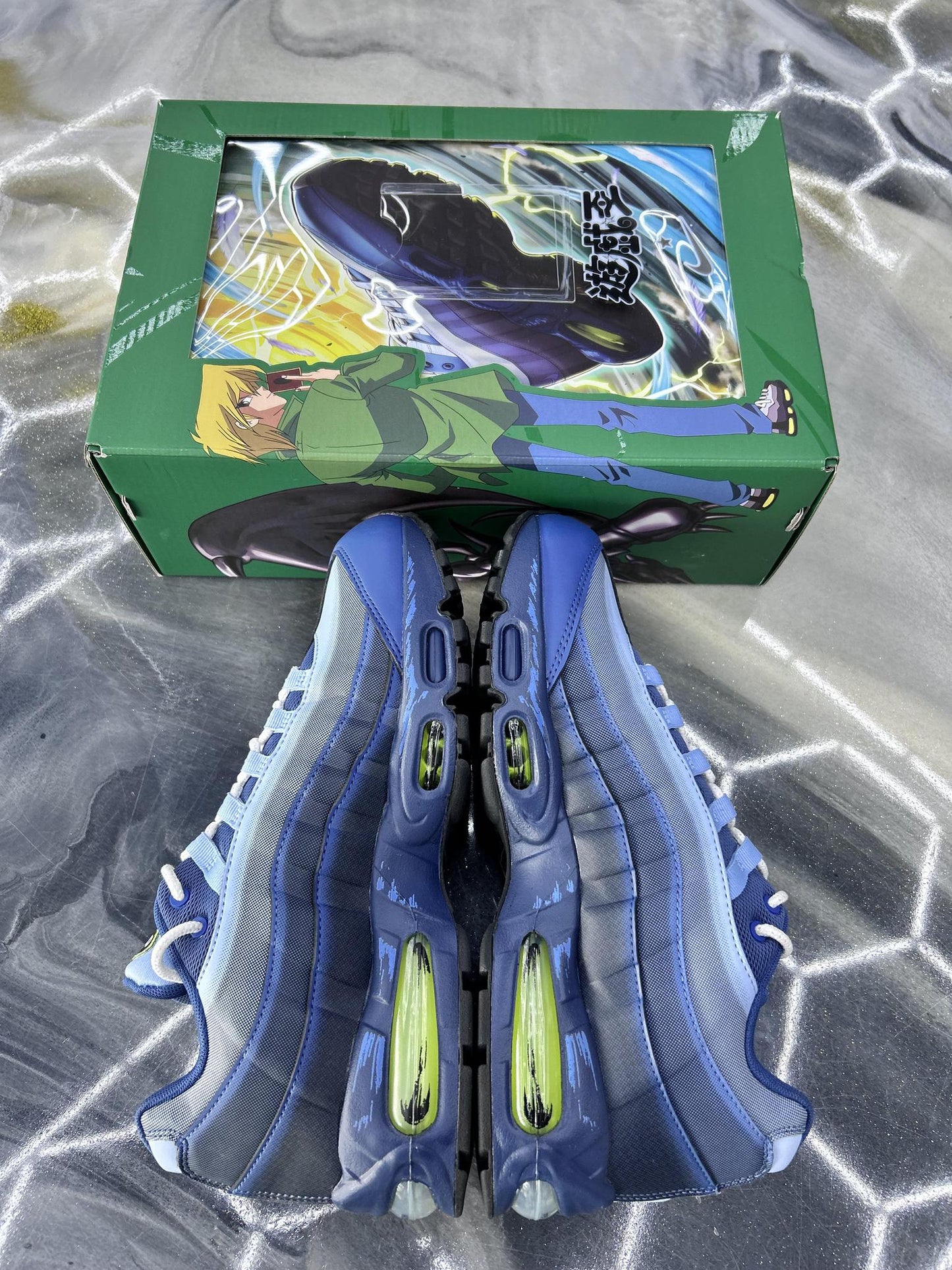 Nike Air Max 95' x Yu Gi Oh! Joey Used Size 10