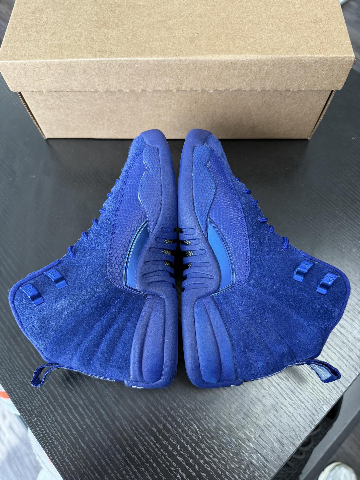 Jordan 12 "Blue Suede" Used Size 4.5Y/6W