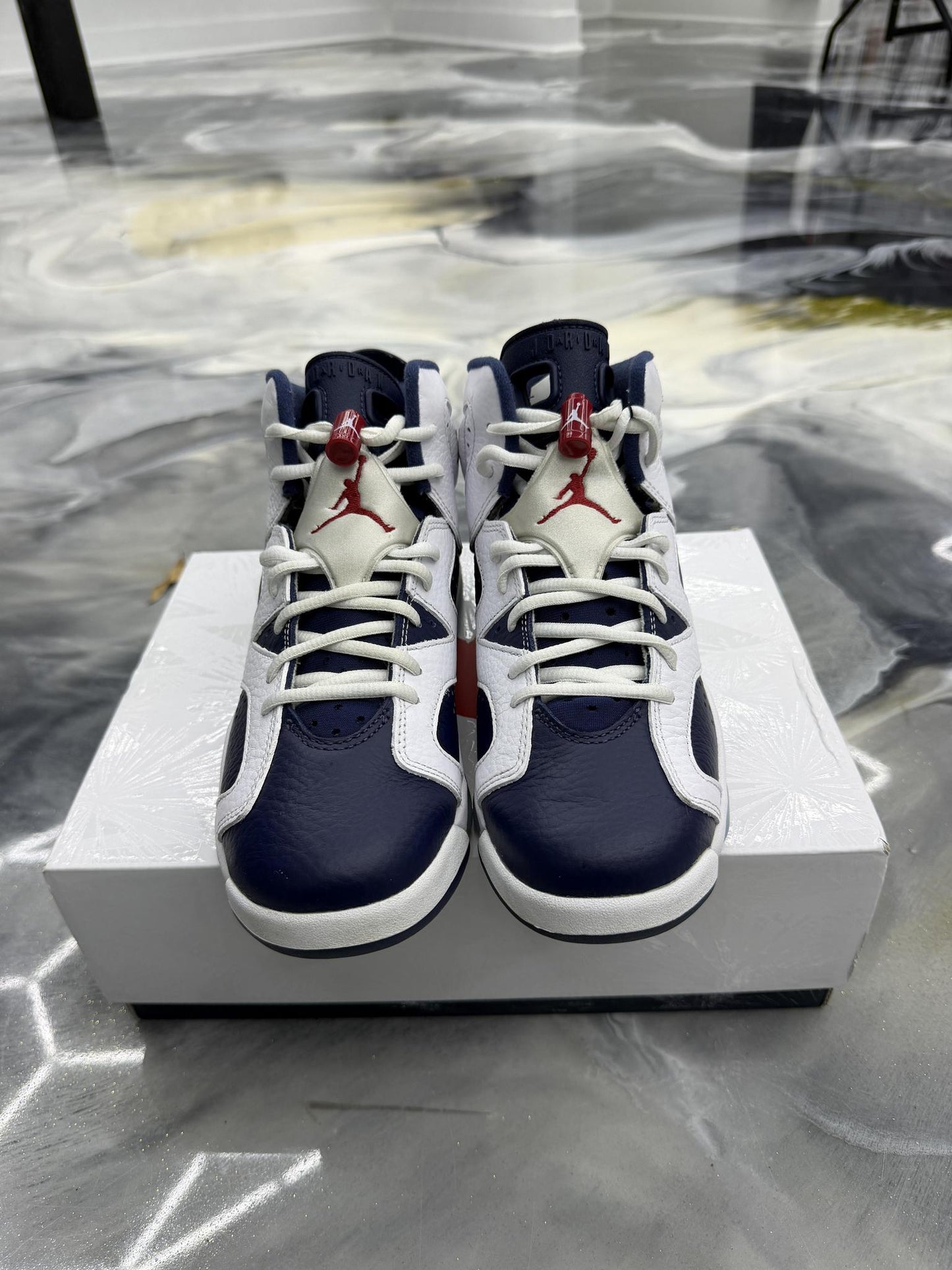 Jordan 6 Olympic Used Size 7Y/8.5W