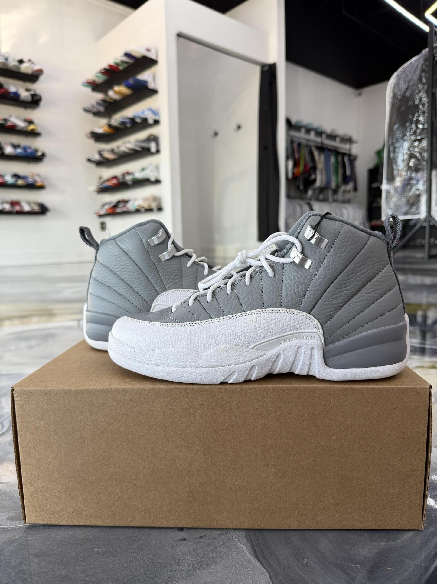 Jordan 12 Stealth Used Size 7Y/8.5W