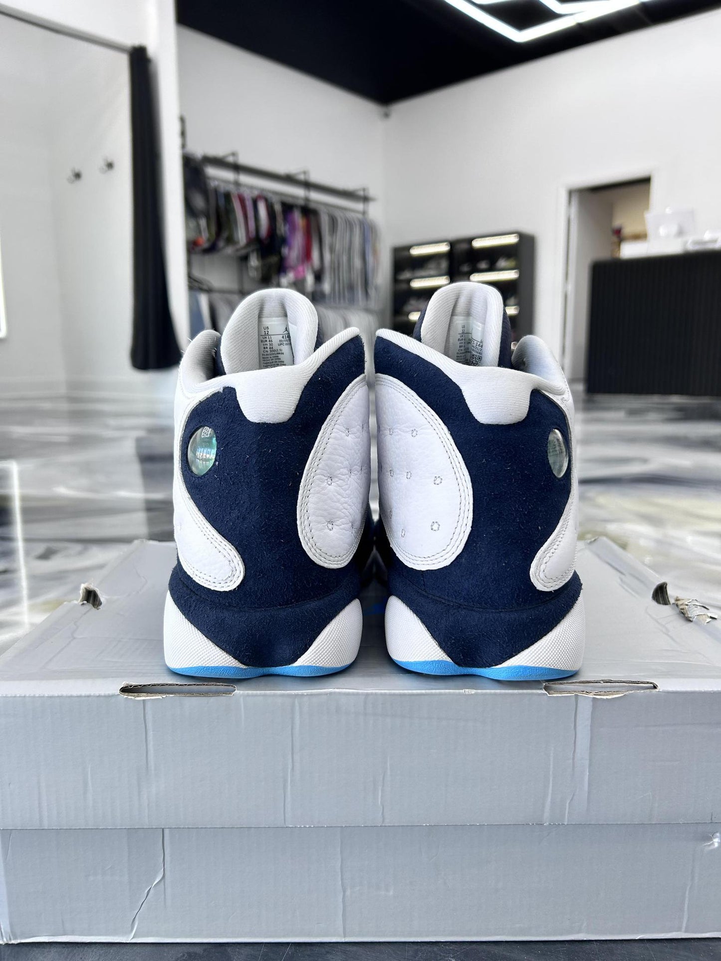 Jordan 13 "Obsidian" Used Size 12