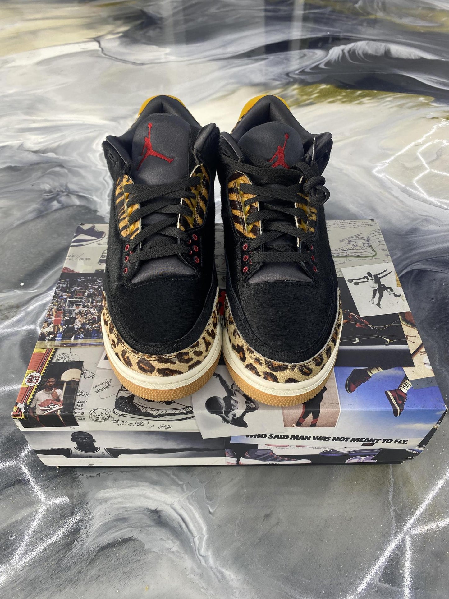 Jordan 3 "Animal Ambition" Used Size 12