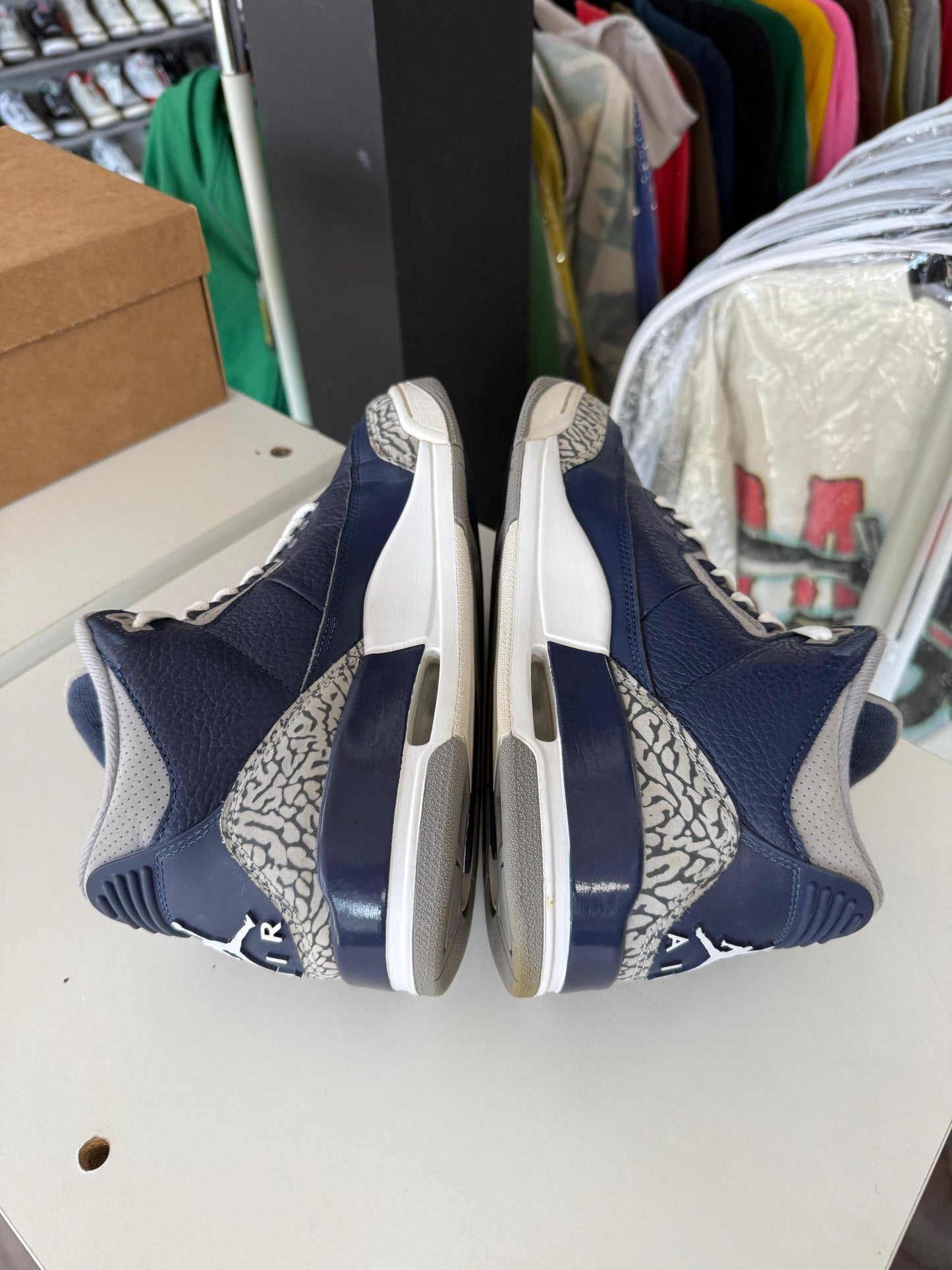 Jordan 3 "Georgetown" Used Size 9.5