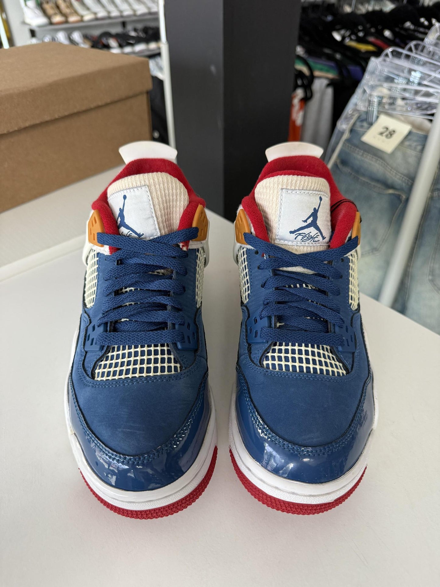 Jordan 4 "Messy Room" Used Size 6Y/7.5W