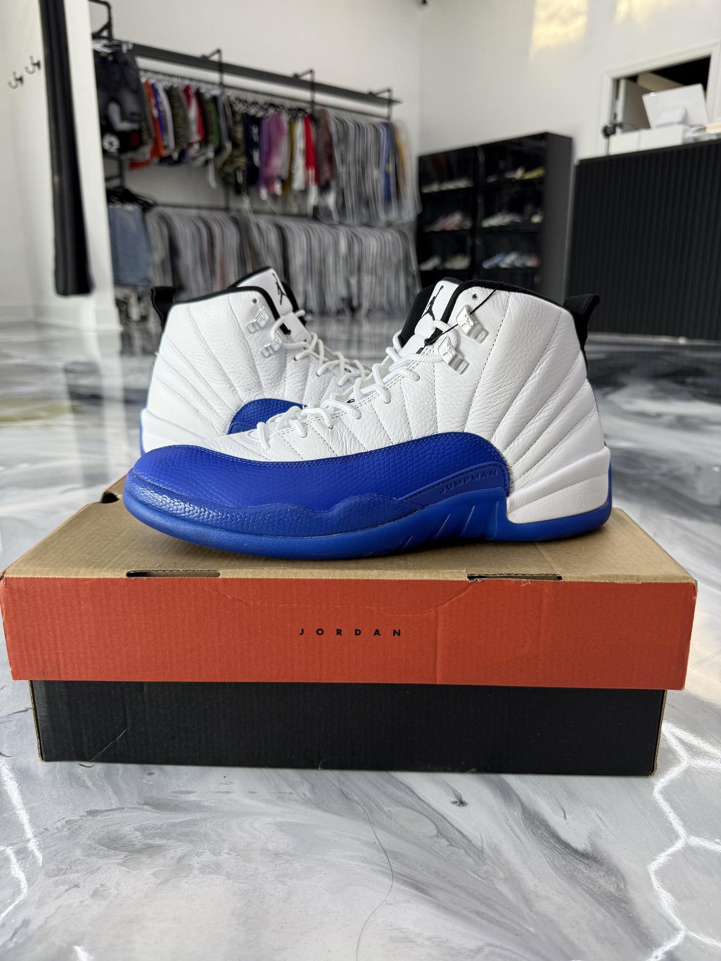 Jordan 12 "Blueberry" Used Size 11