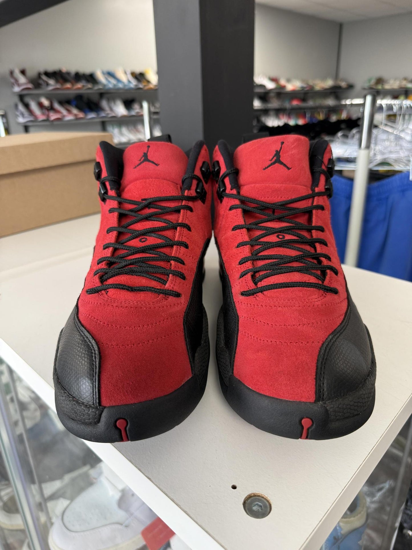 Jordan 12 "Reverse Flu Game" Used Size 12