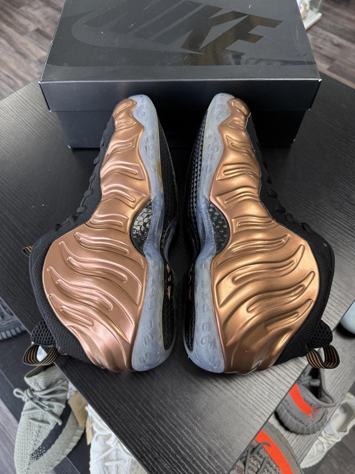 Nike Foamposite One "Copper" Used Size 11.5