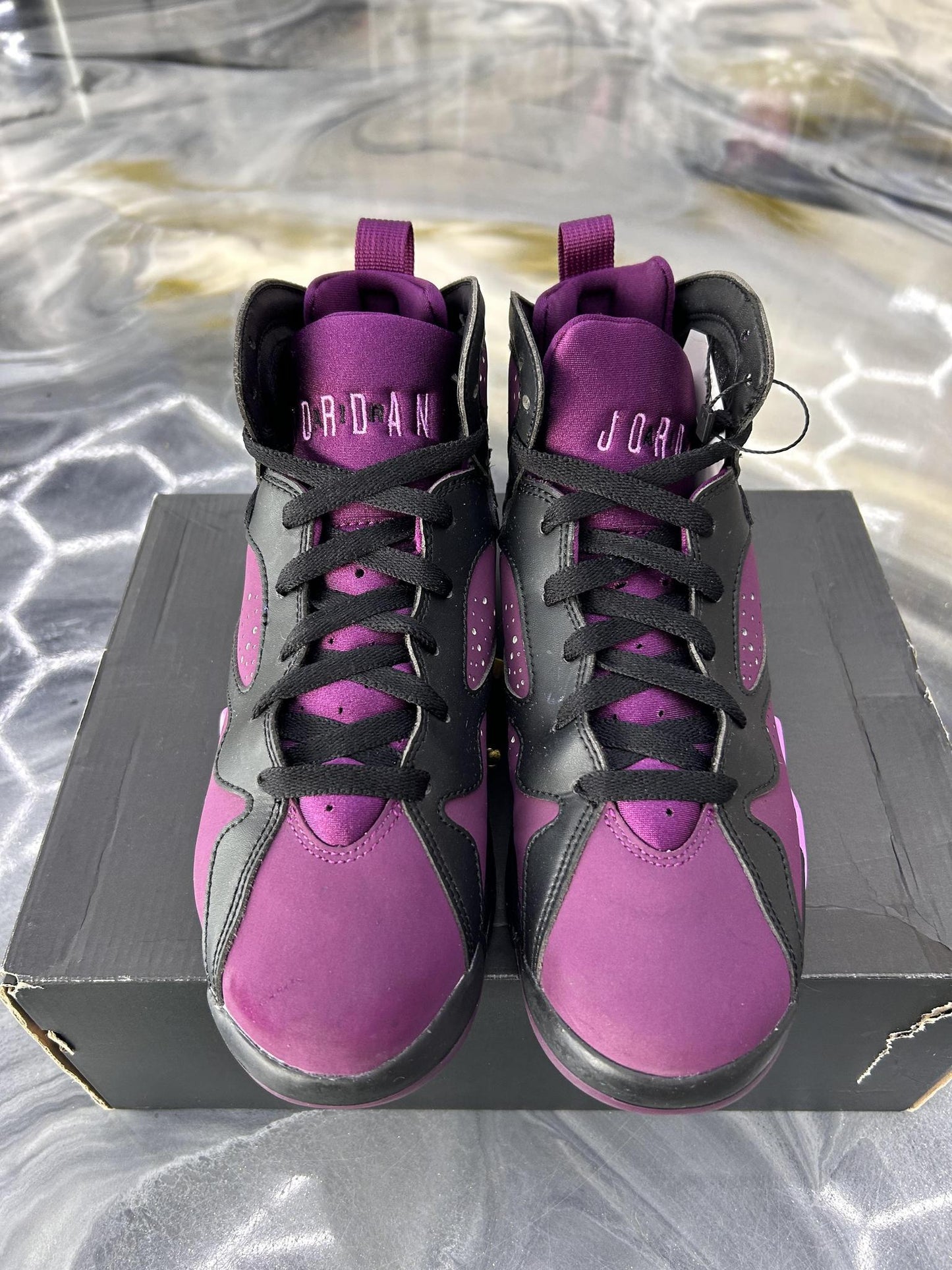 Jordan 7 "Mulberry" Used Size 6.5Y/8W
