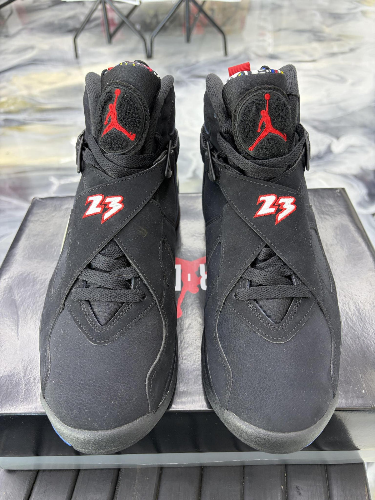 Jordan 8 "Playoff" Used Size 9