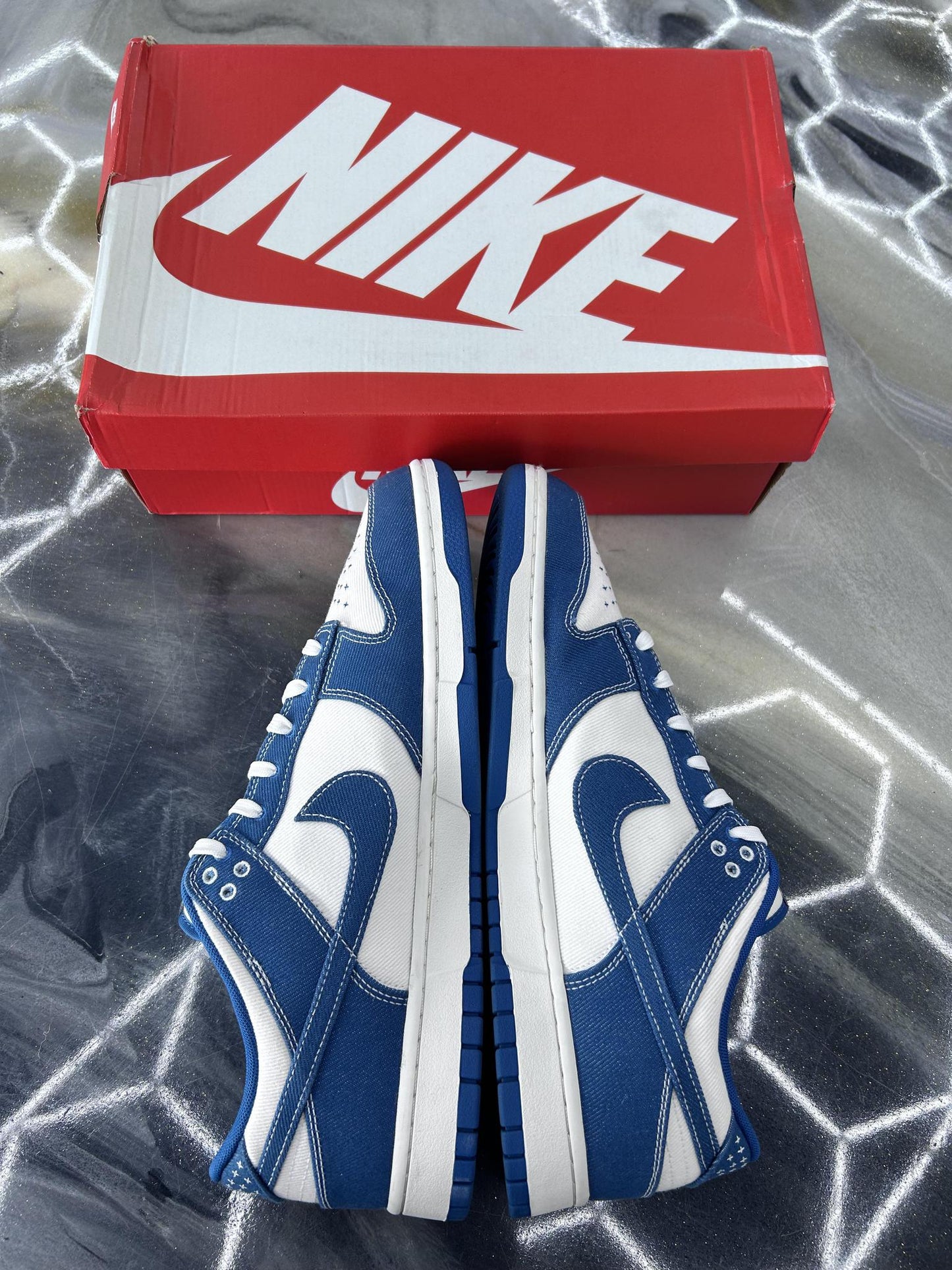 Dunk Low "Sashiko" Used Size 14