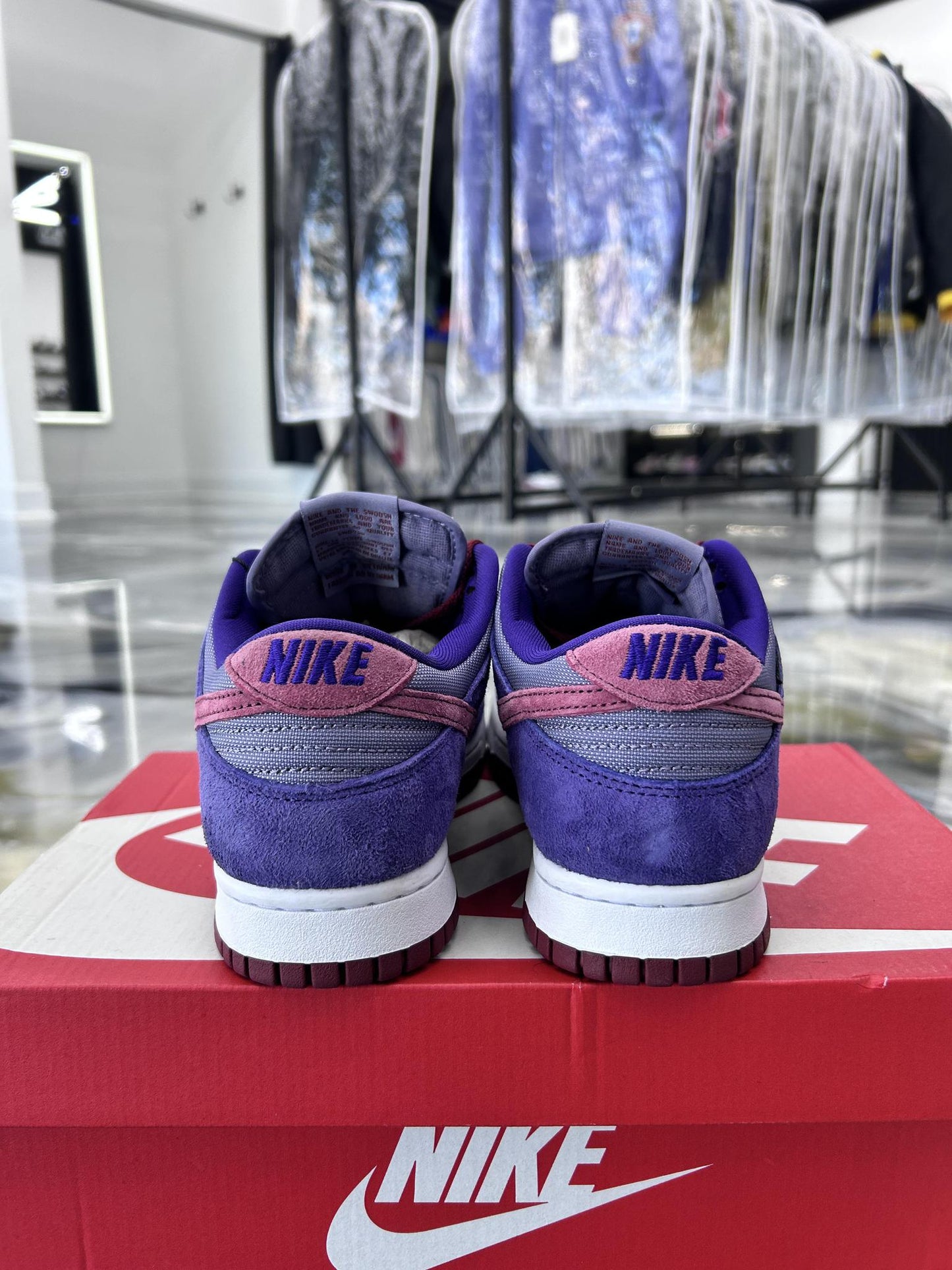 Nike Dunk Low "Plum" Used Size 7Y/8.5W