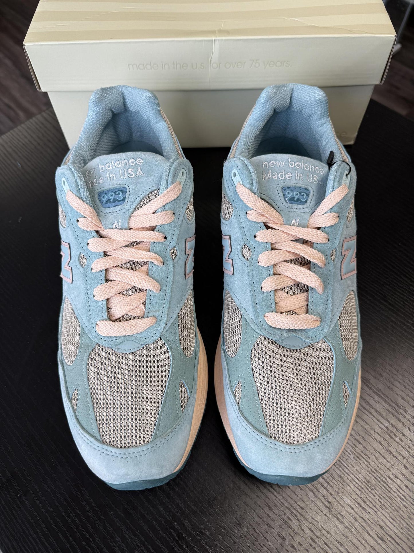 New Balance 993 x JFG "Arctic Blue" Used Size 13