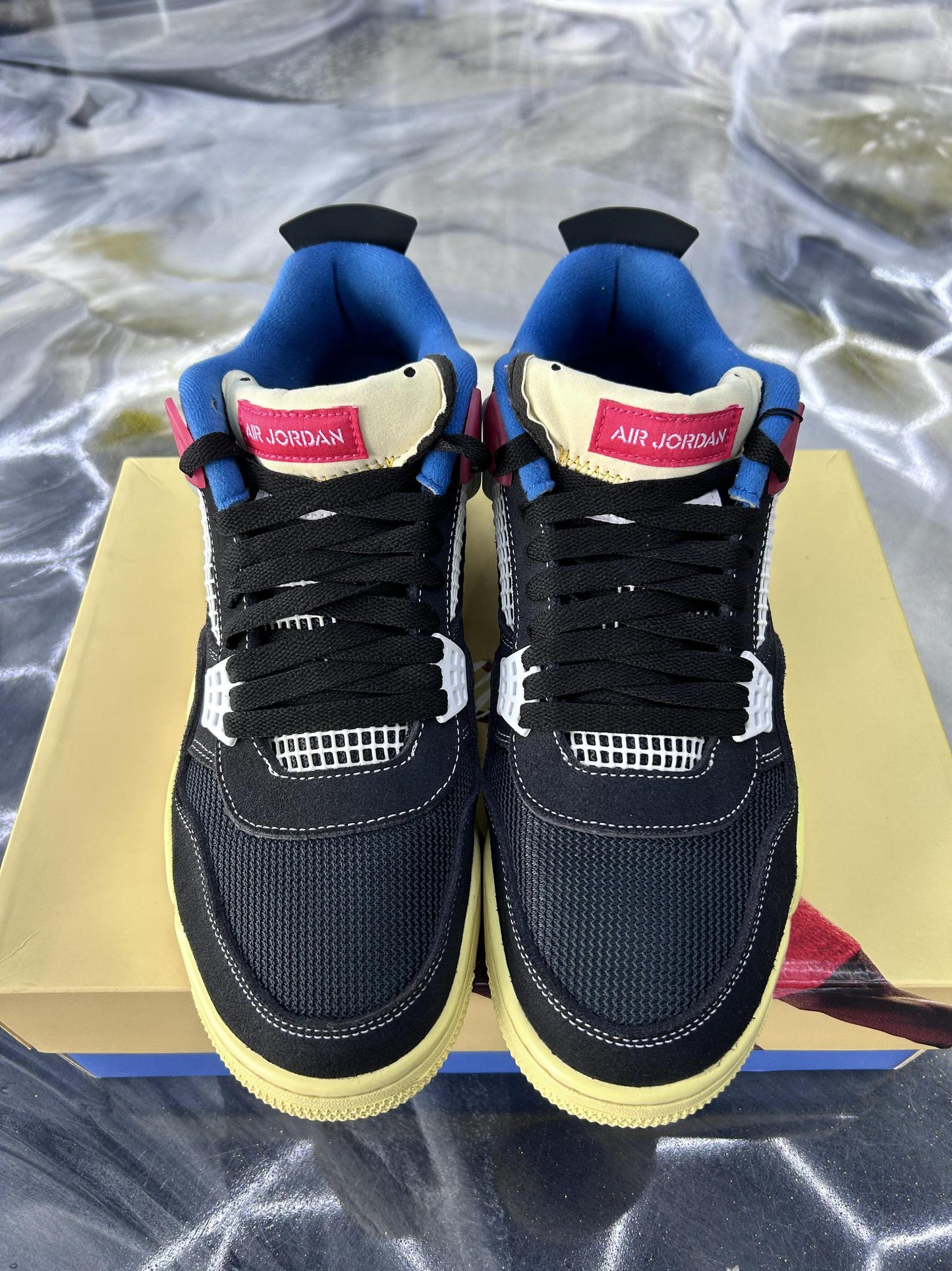 Jordan 4 X Union LA "Off Noir" Used Size 11