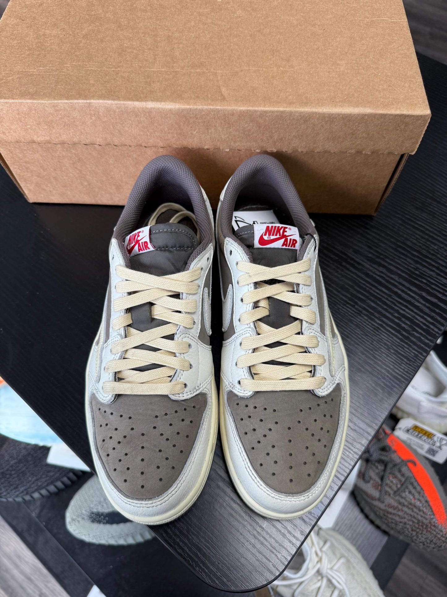 Jordan 1 Low x Travis Scott "Reverse Mocha" Used Size 7Y/8.5W