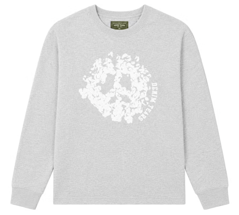 Denim Tears "Peace Wreath" Crewneck
