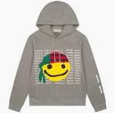 Denim Tears x CPFM Cactus Tears Smile Hoodie "Grey"