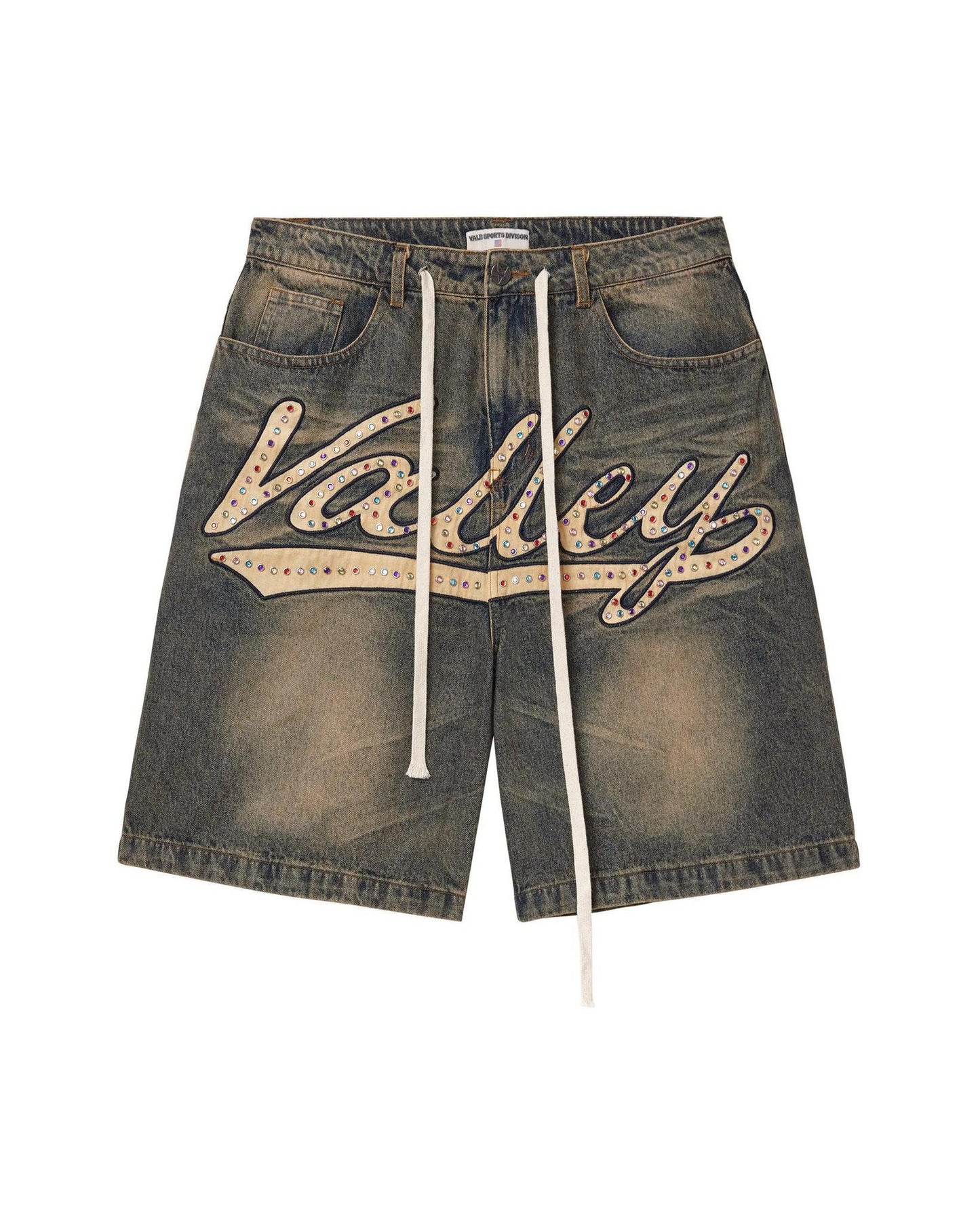 Vale Skittles Jean Shorts "Dark Wash"