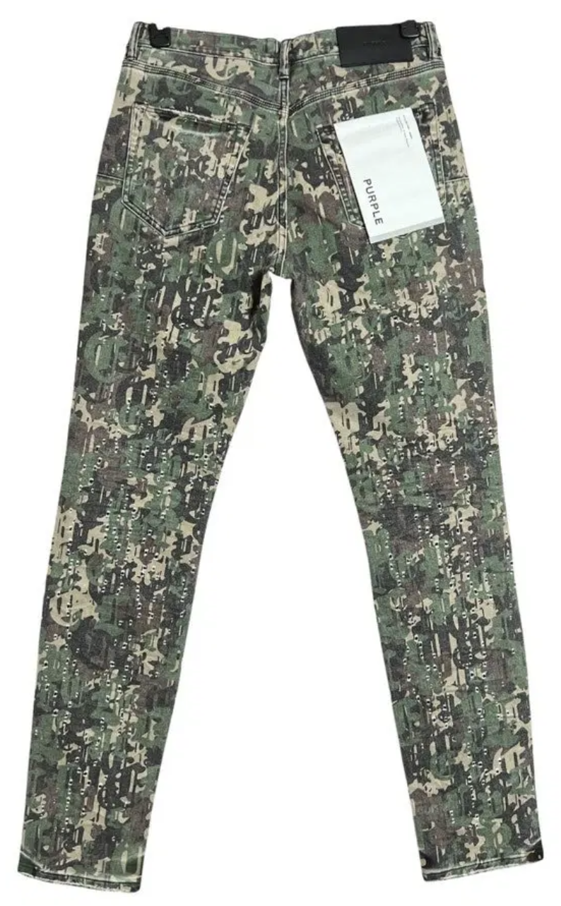 Purple P001 Skinny Buckshot "Green"