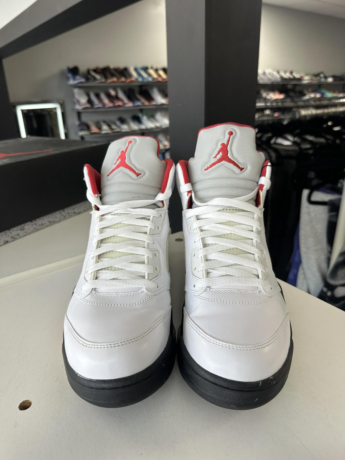 Jordan 5 "Fire Red" Size 12 Used
