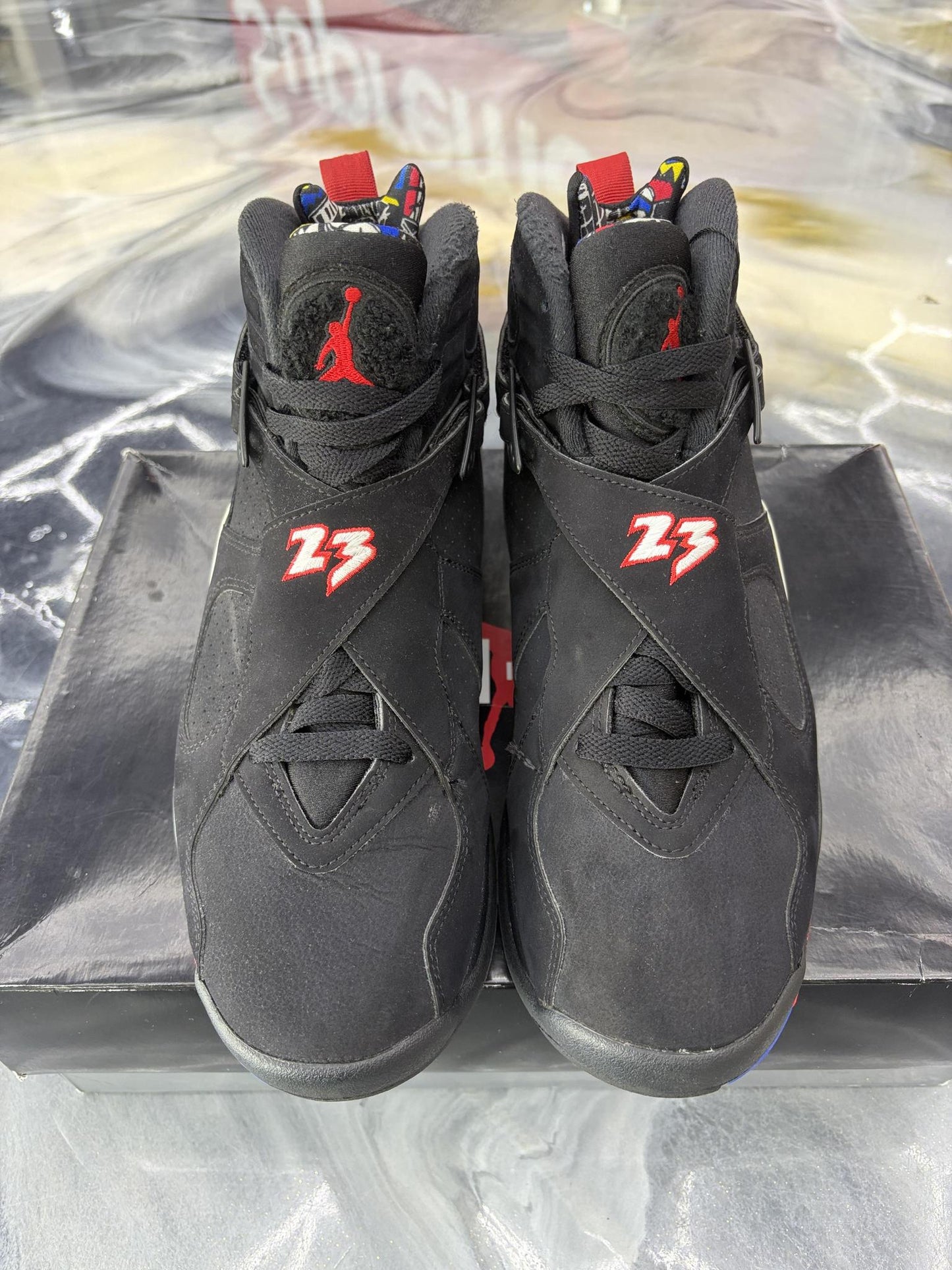 Jordan 8 "Playoff" Used Size 9