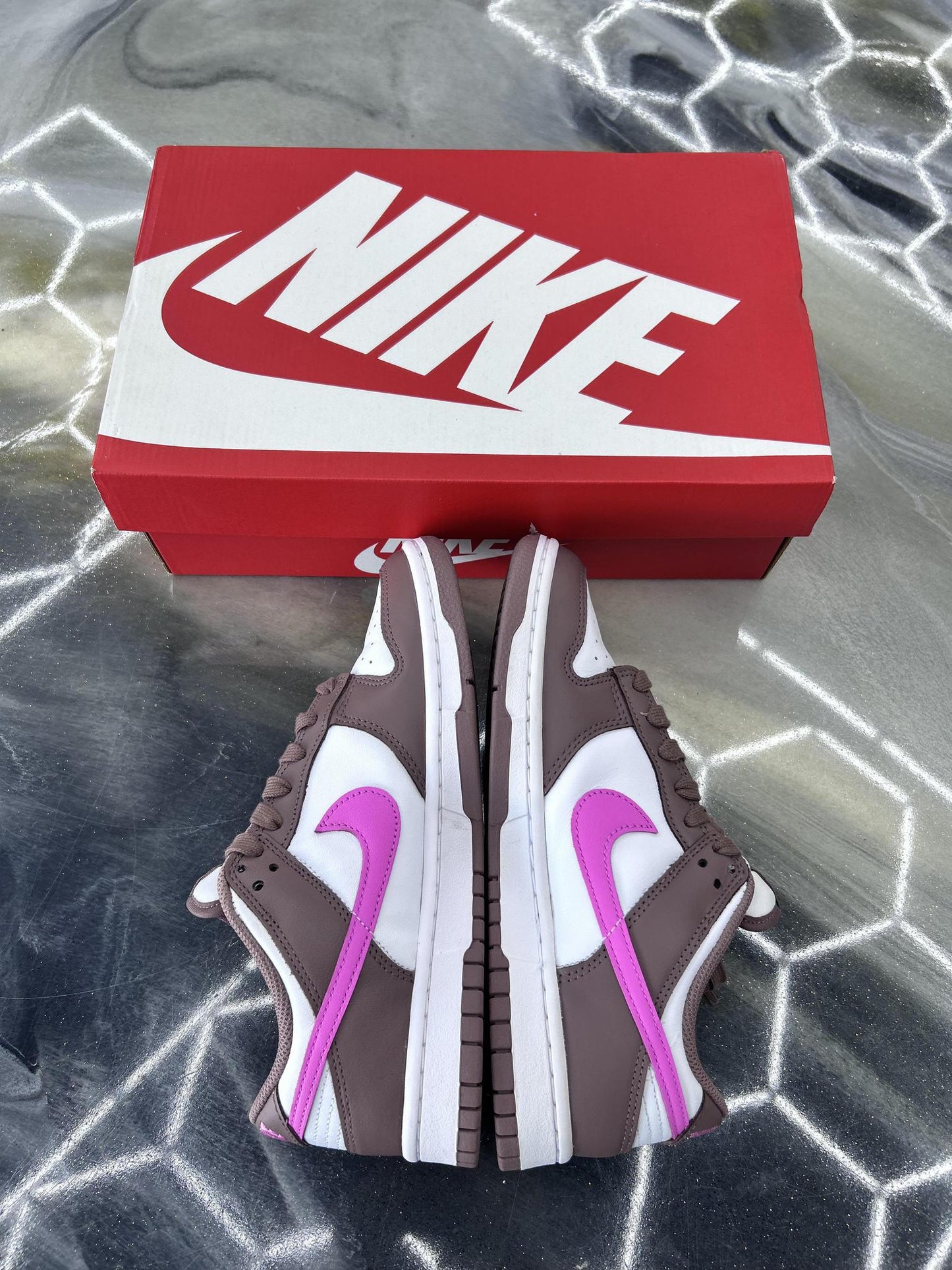Nike Dunk Low "Mauve/Pink" Used Size 6.5Y/8W