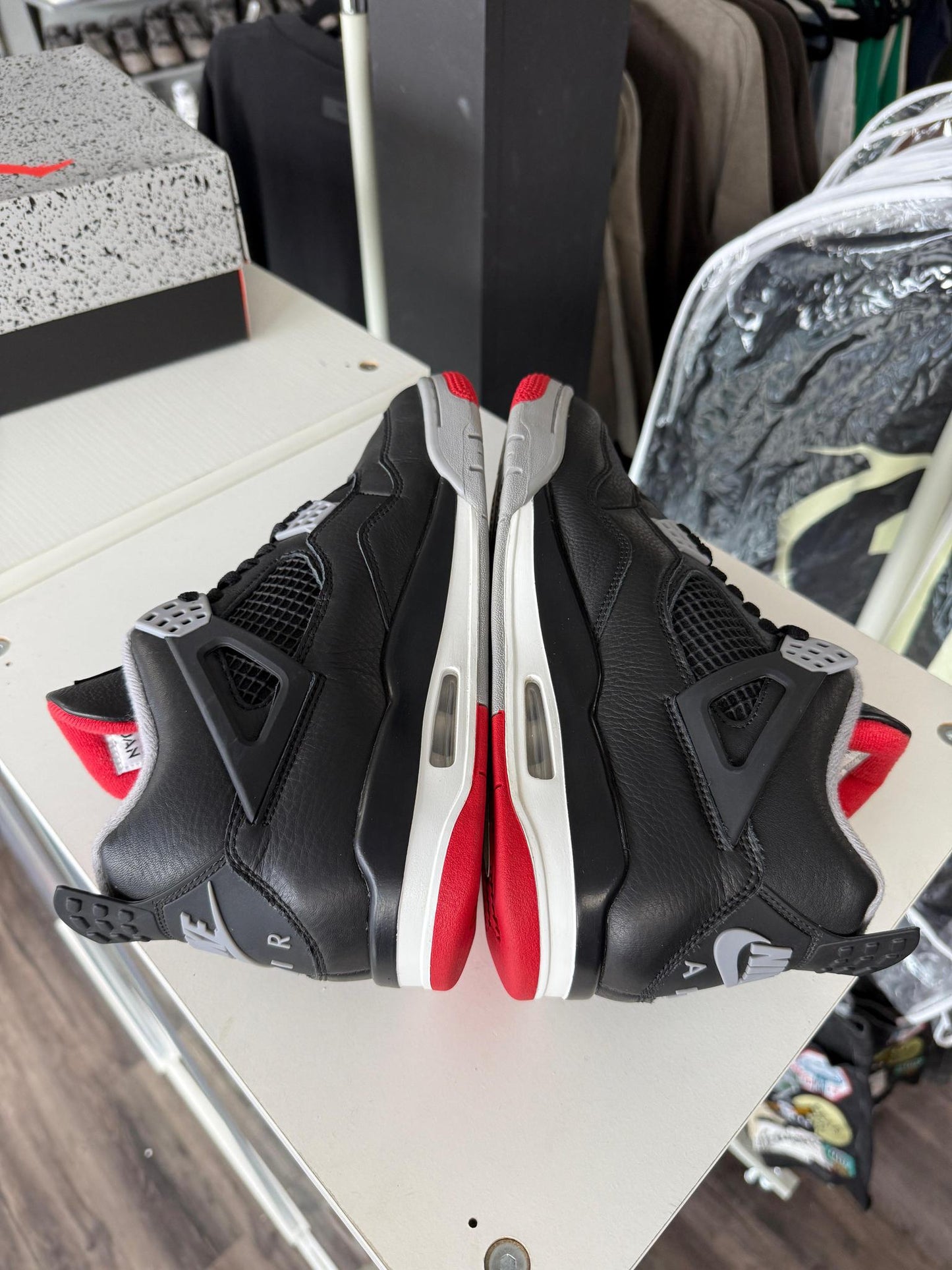 Jordan 4 "Bred Reimagined" Used Size 9.5