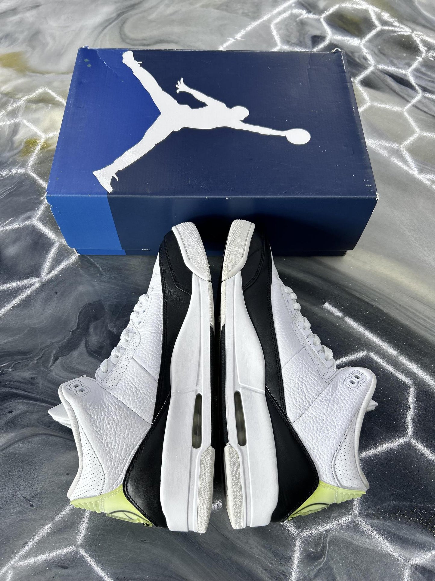 Jordan 3 "Fragment" Used Size 13
