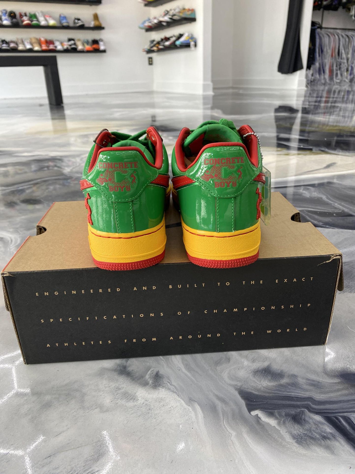 Nike Air Force 1 "Concrete Boys" Used Size 8