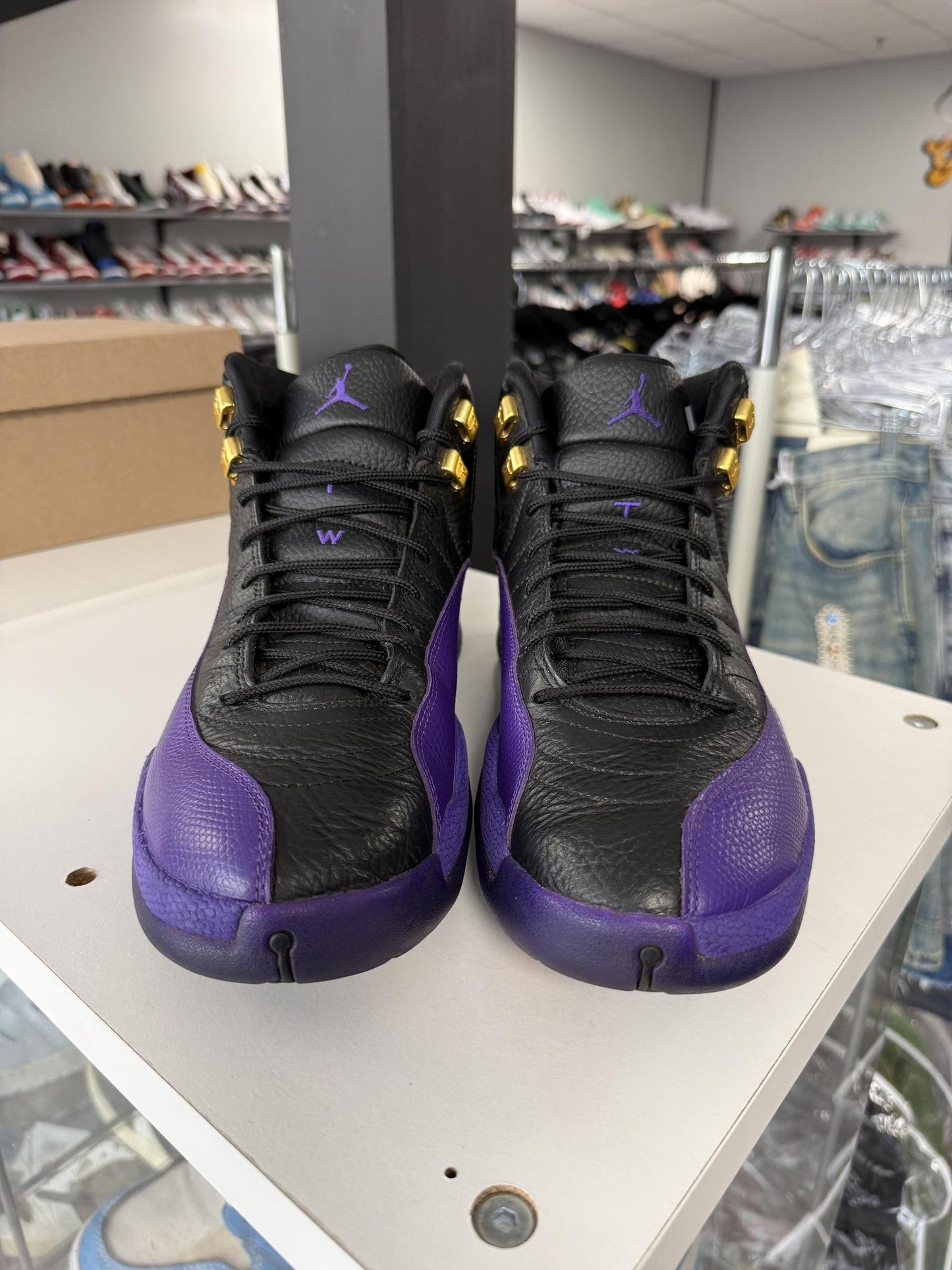 Jordan 12 "Field Purple" Used Size 11