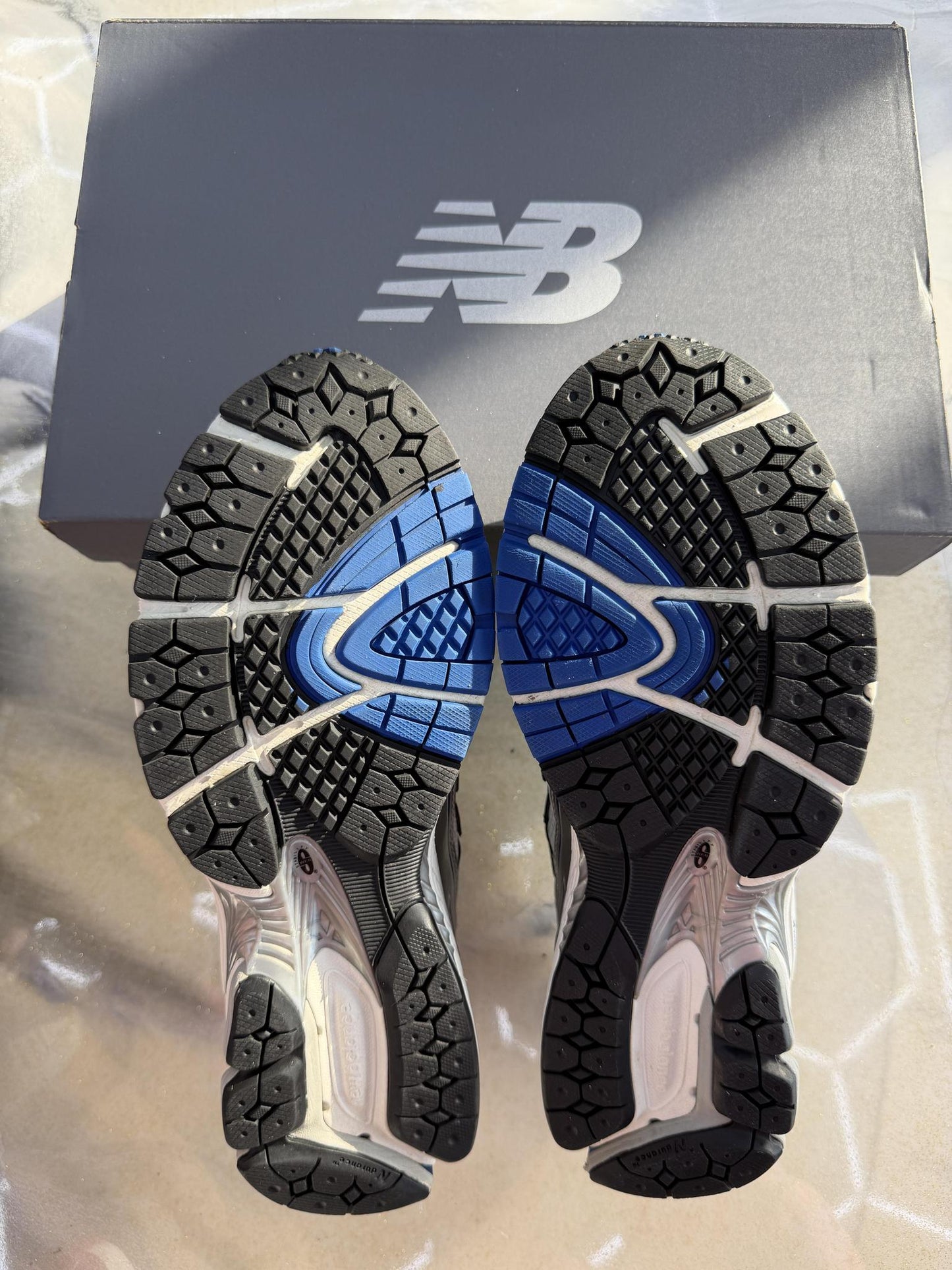 New Balance 1906R Metallic Silver Blue Used