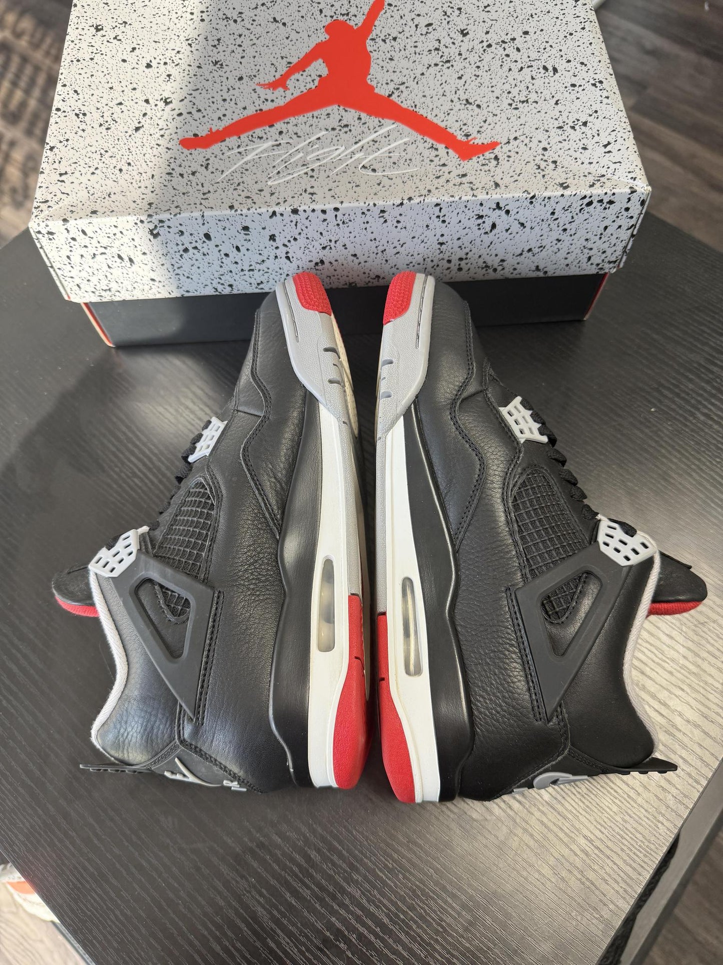 Jordan 4 "Bred Reimagined" Used Size 8